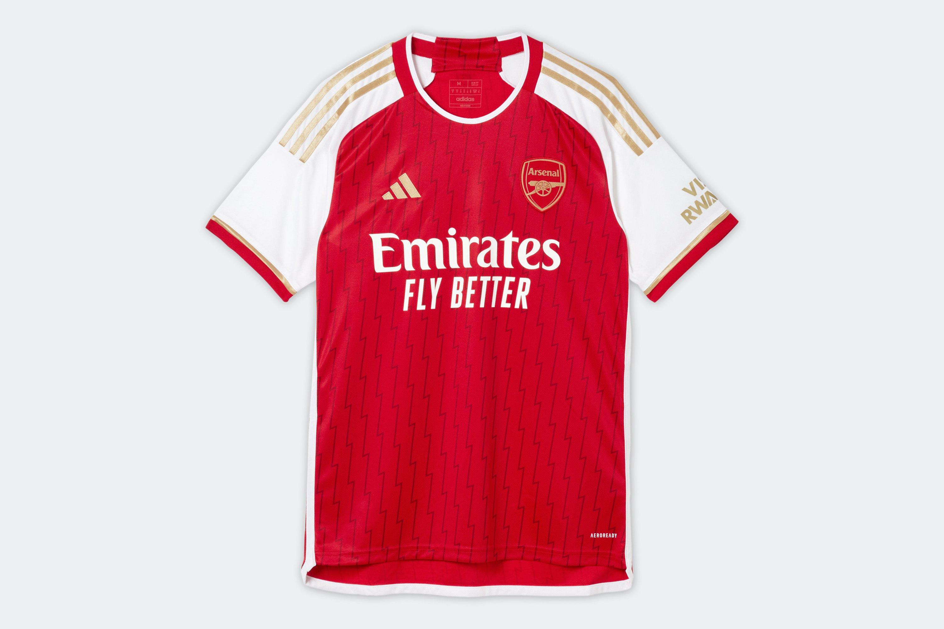 Clothing - Arsenal 23/24 Home Jersey - Red