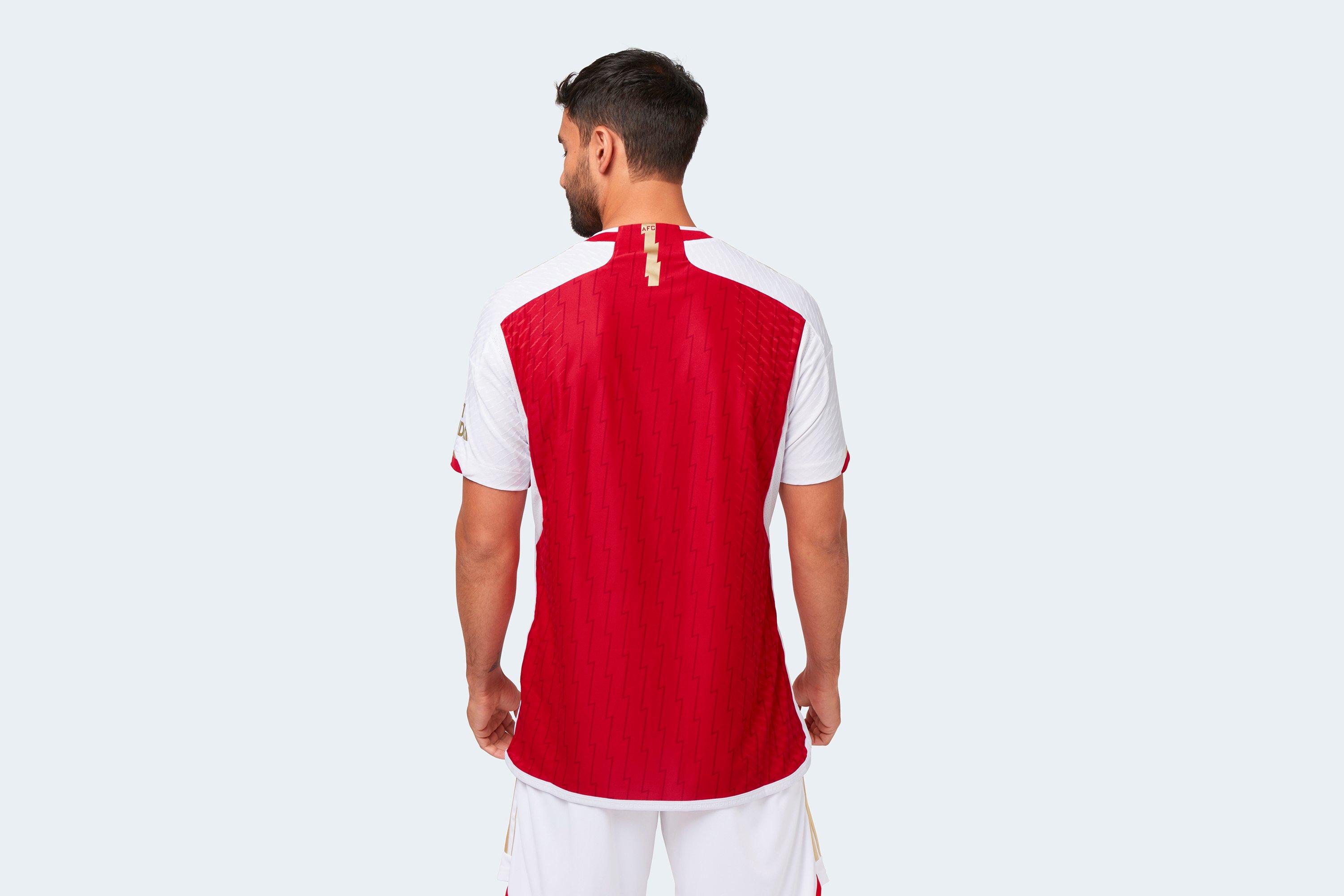 Arsenal authentic sales home shirt