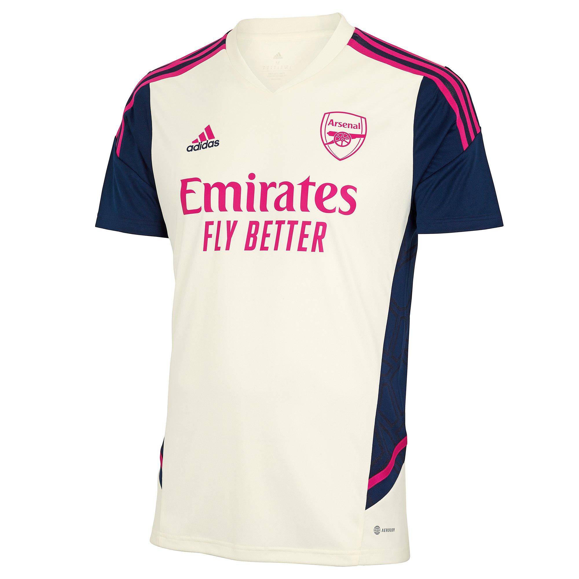 Arsenal 22/23 Cream Training Shirt | Official Online Store