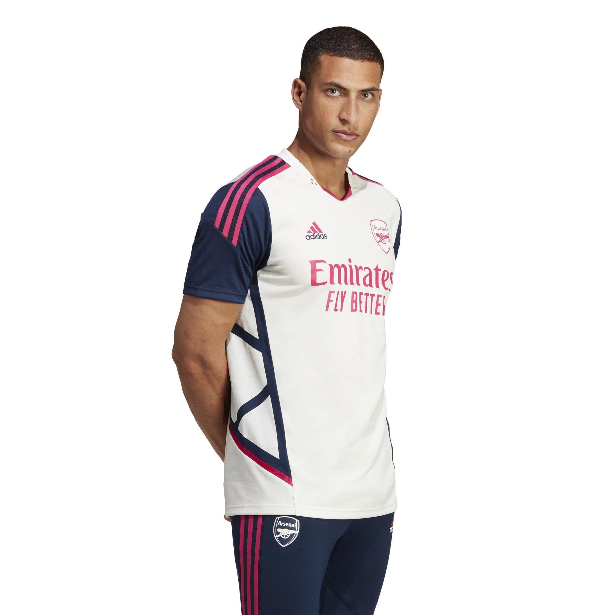 23-24 Arsenal Training White Jersey - Kitsociety