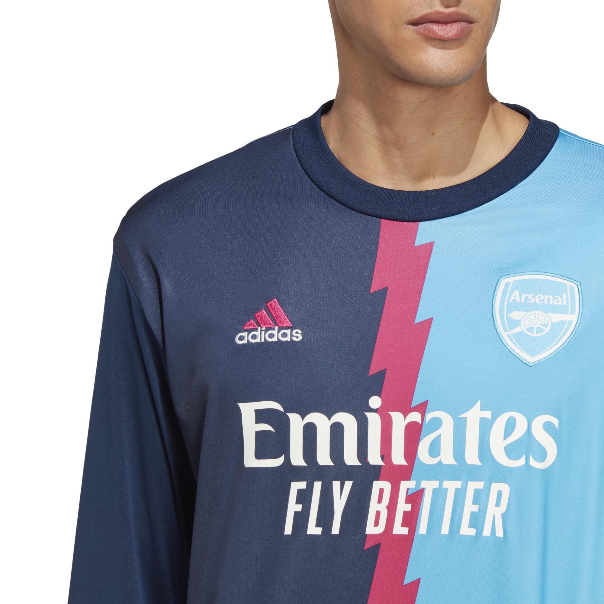 Arsenal pre match long 2024 sleeve