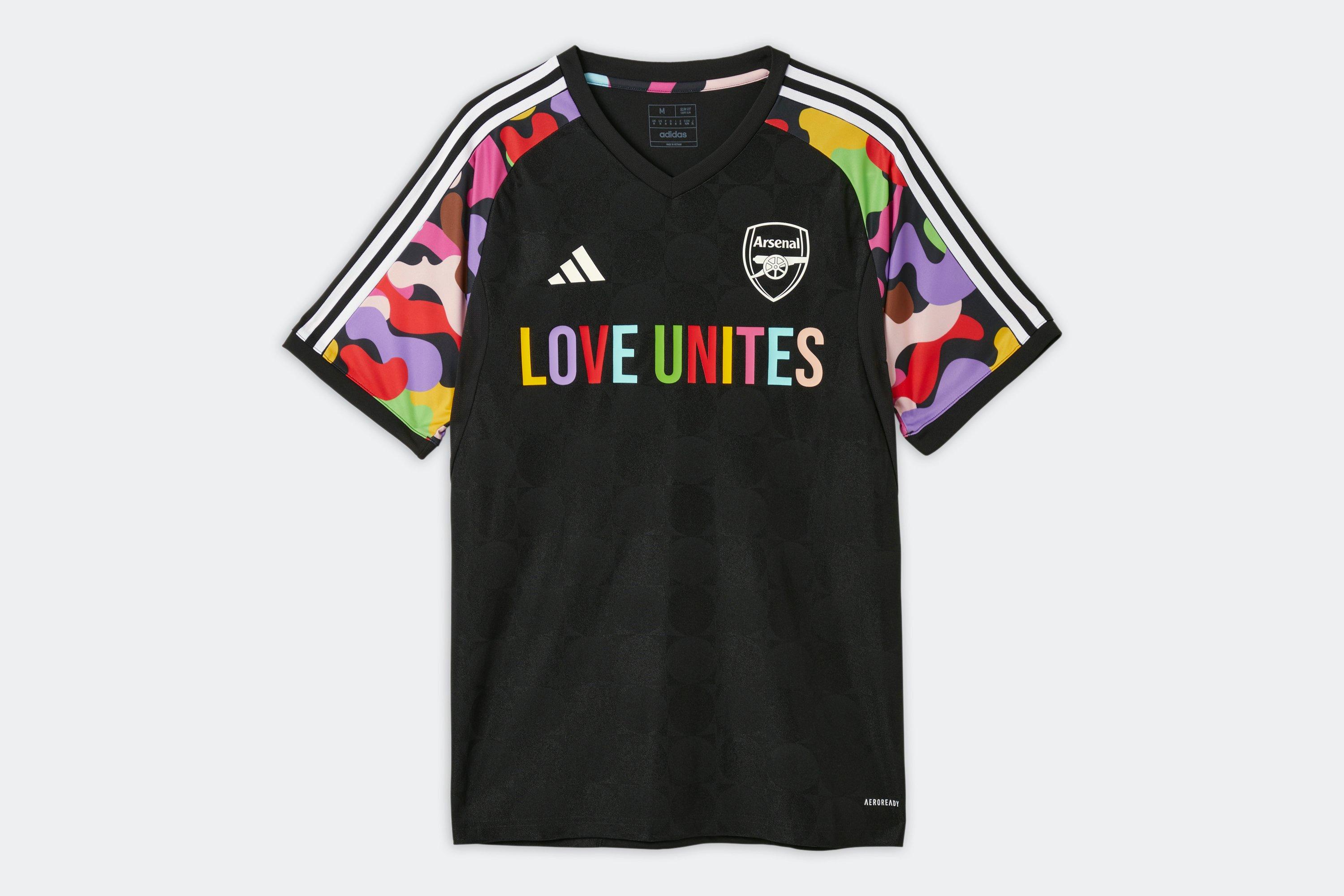 Camiseta Arsenal Unite 2022-2023 Tailandia Love s