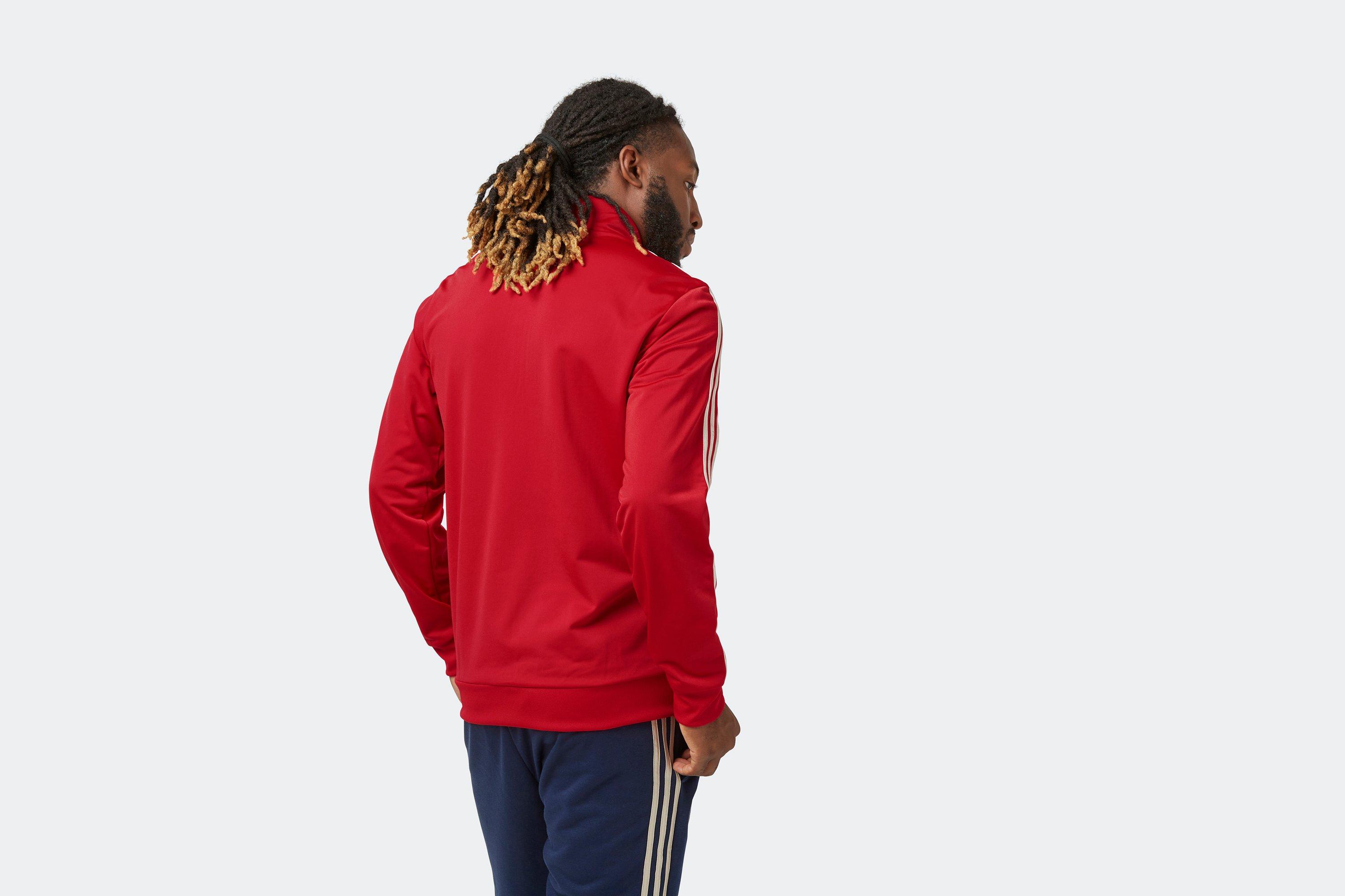 Track discount jacket red