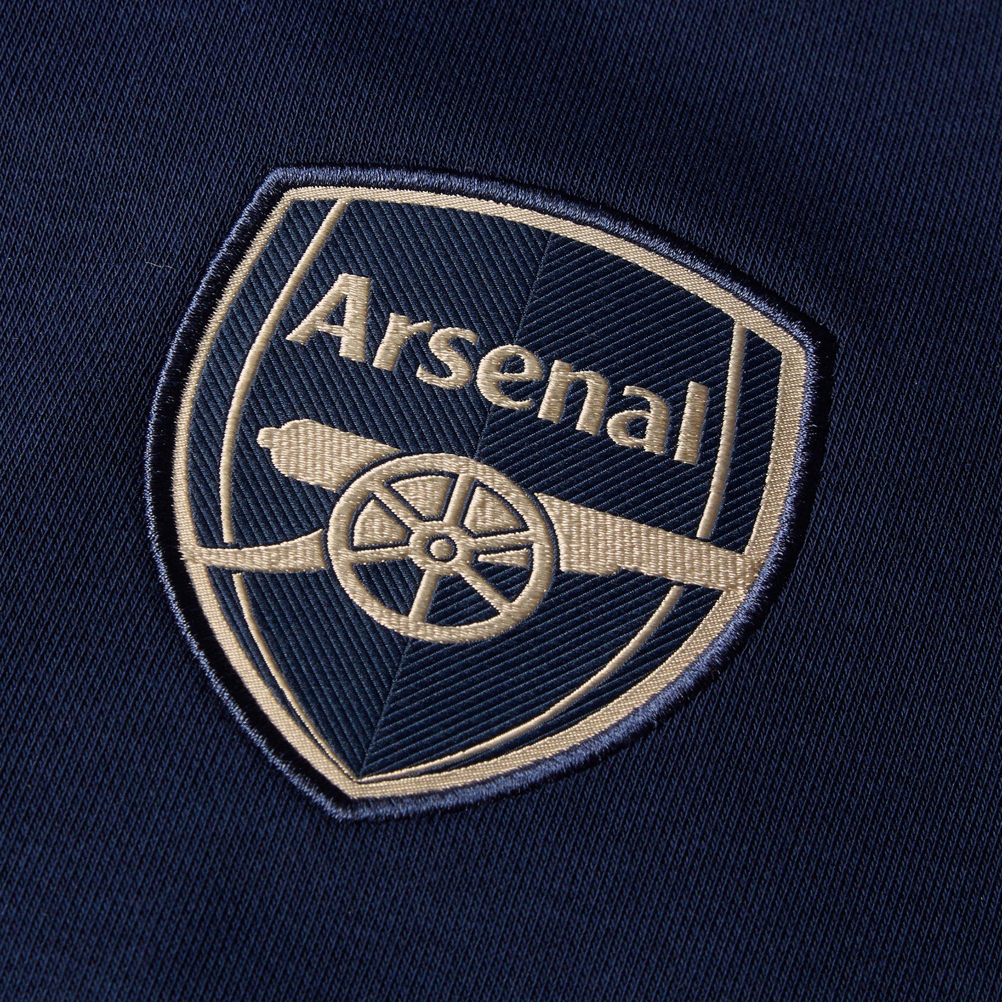 Arsenal 23/24 Navy DNA Zip Hoodie | Official Online Store