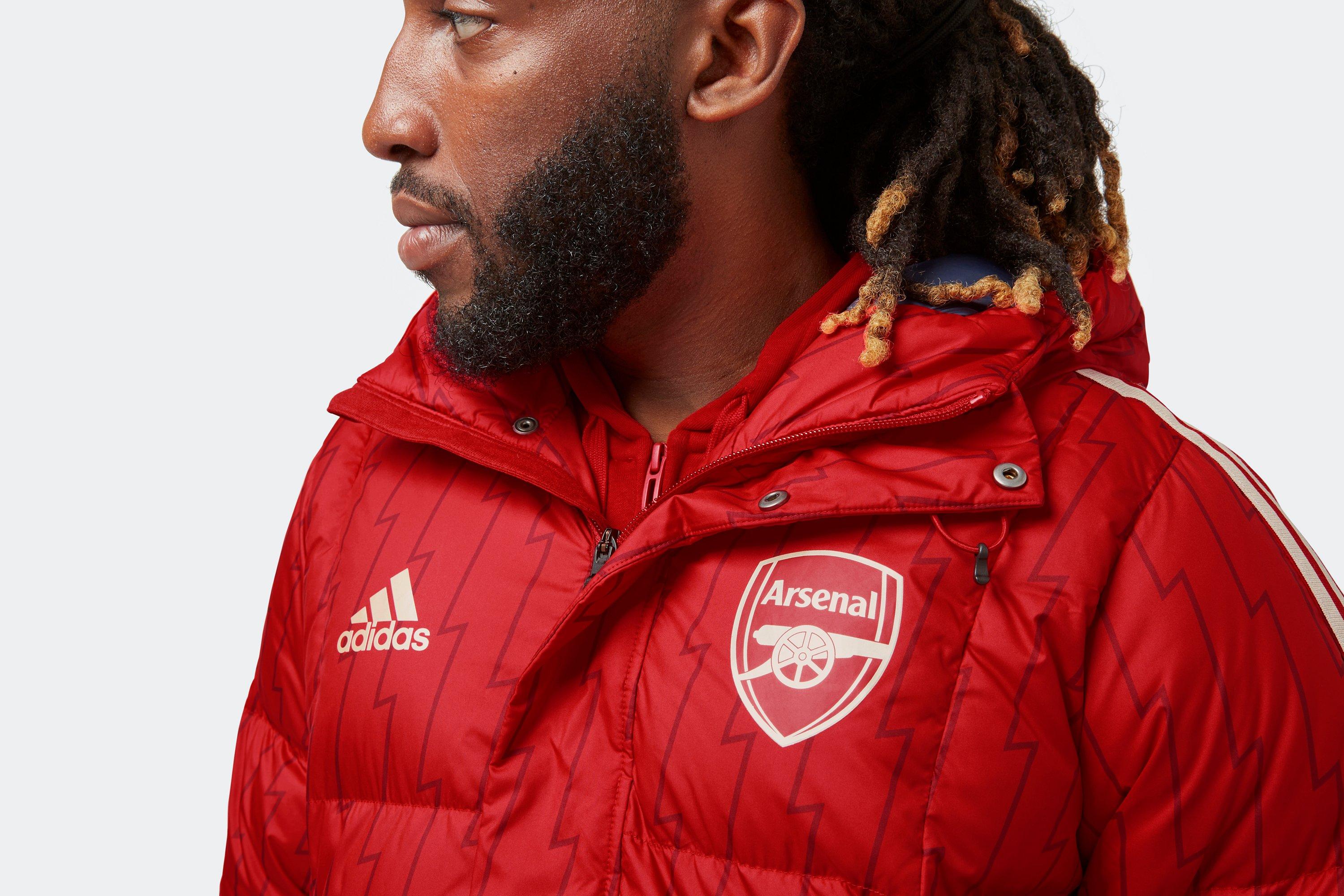 Arsenal puffer outlet jacket