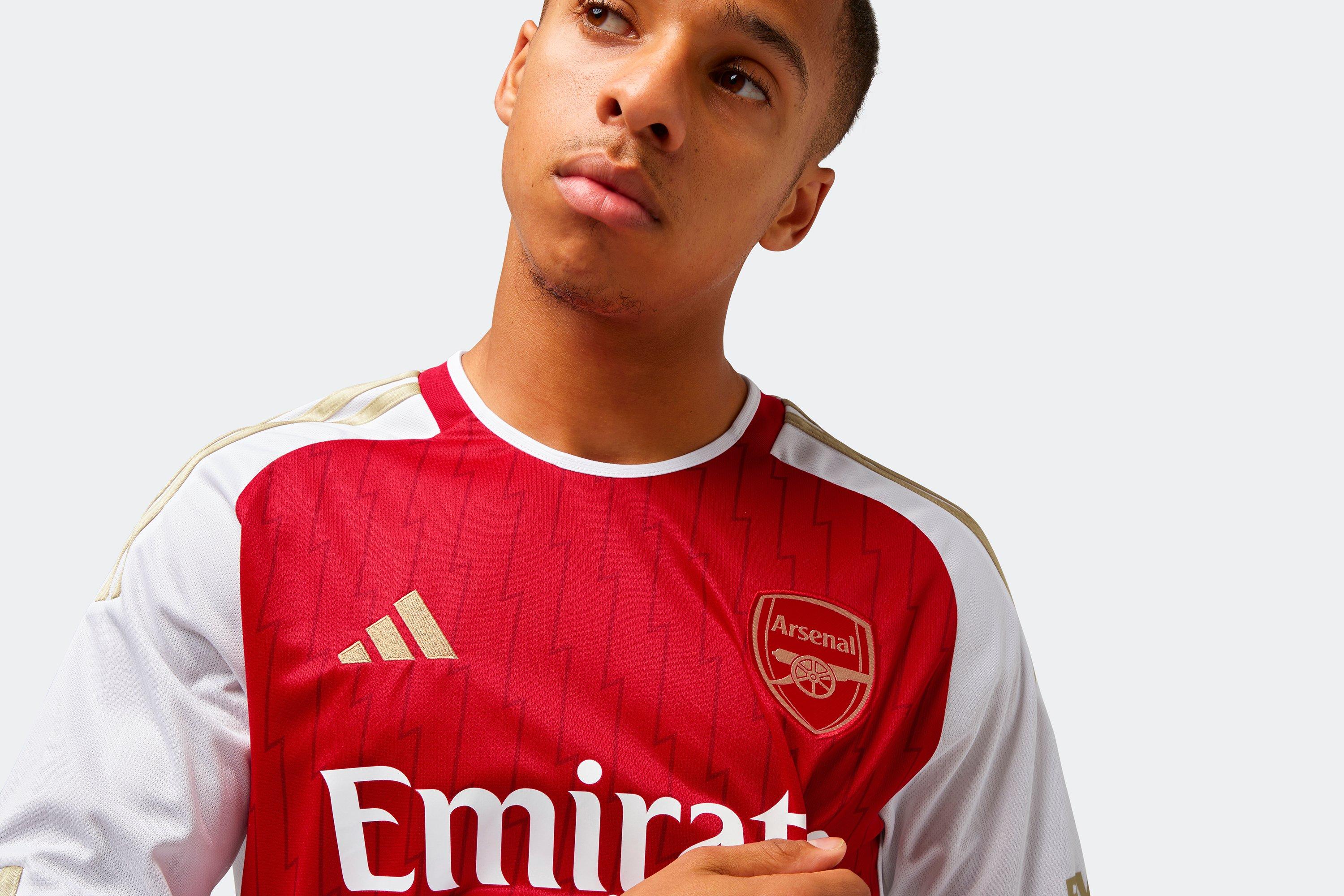 Arsenal home kit outlet long sleeve