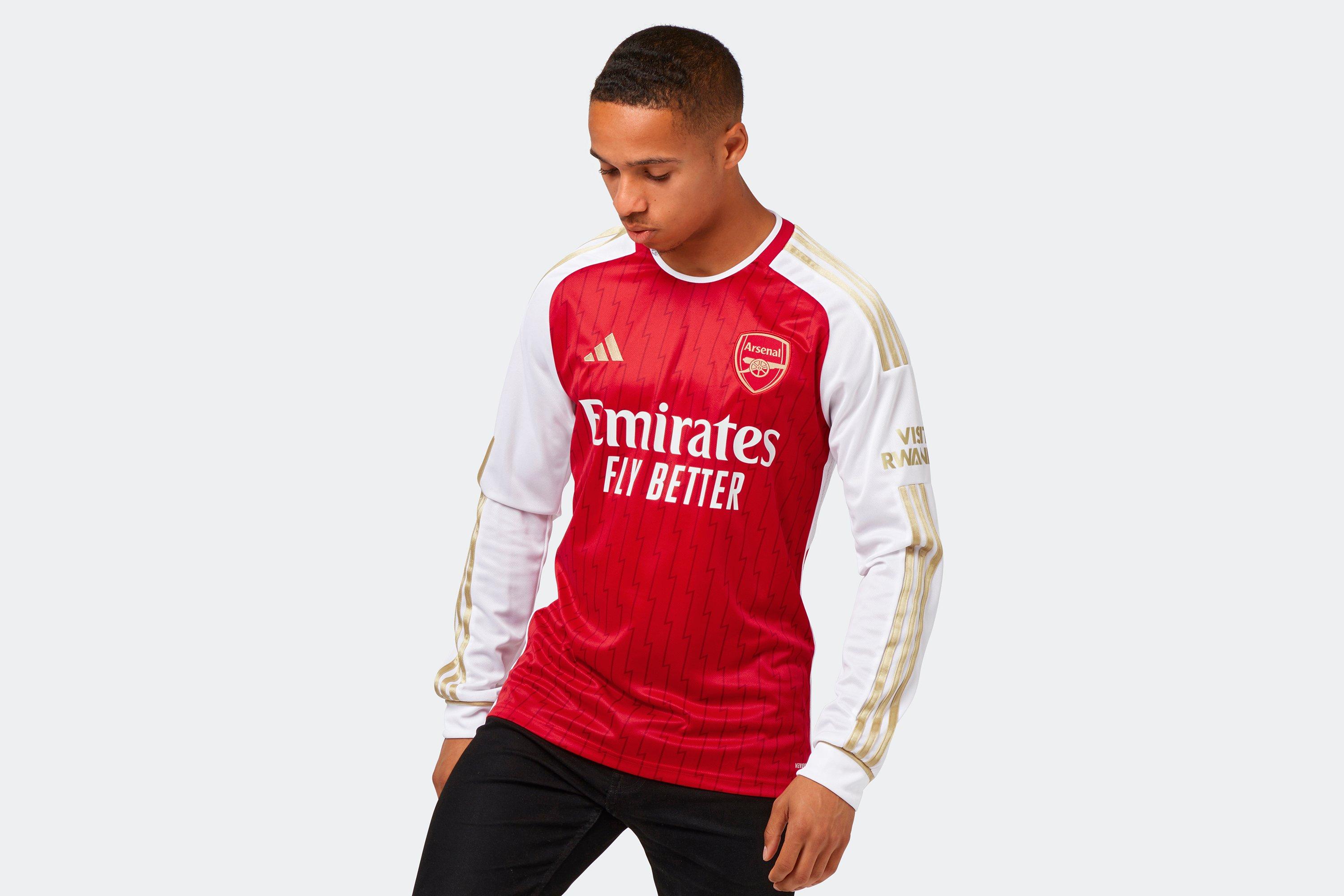 Arsenal home football kit