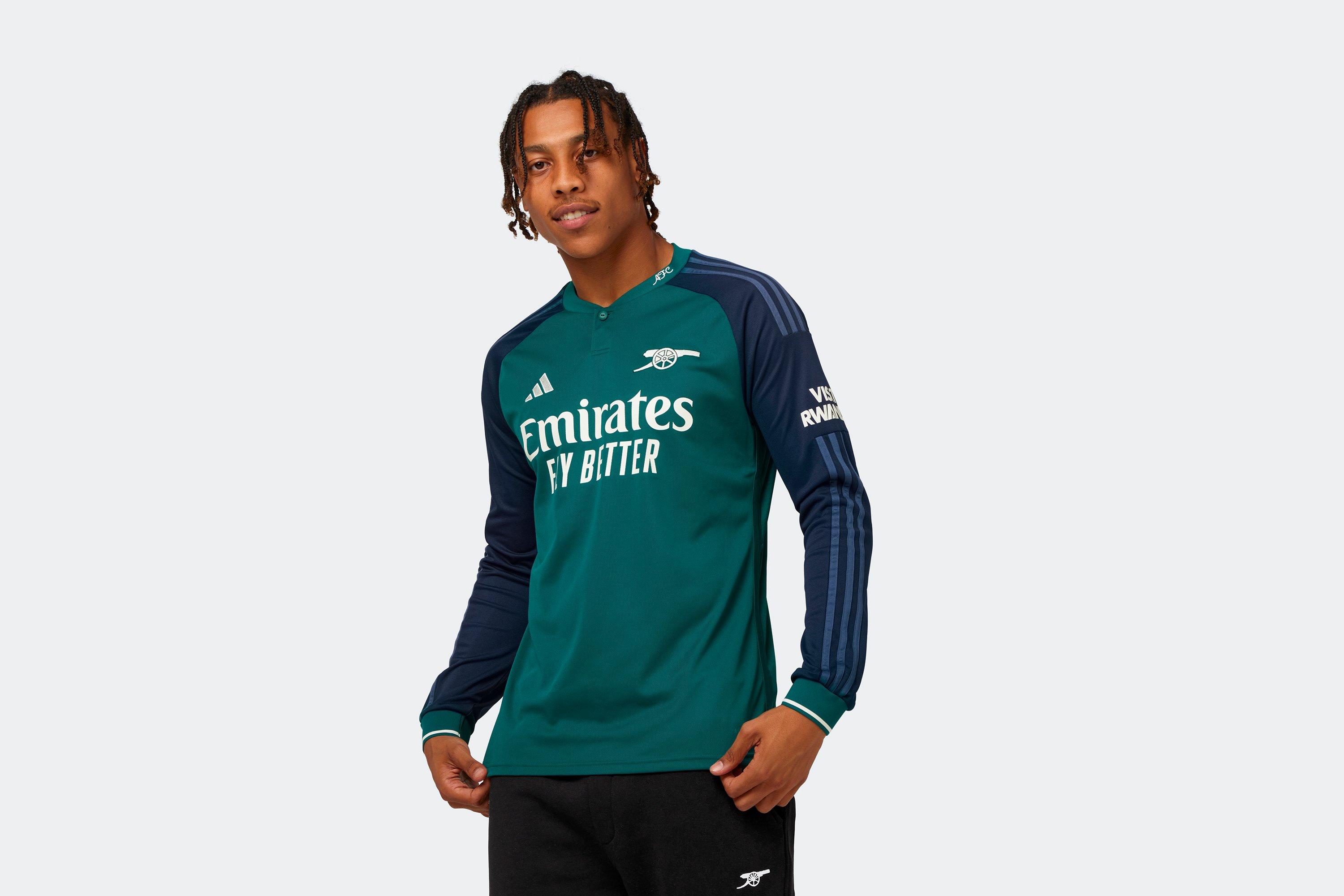 Arsenal third 2024 kit personalised