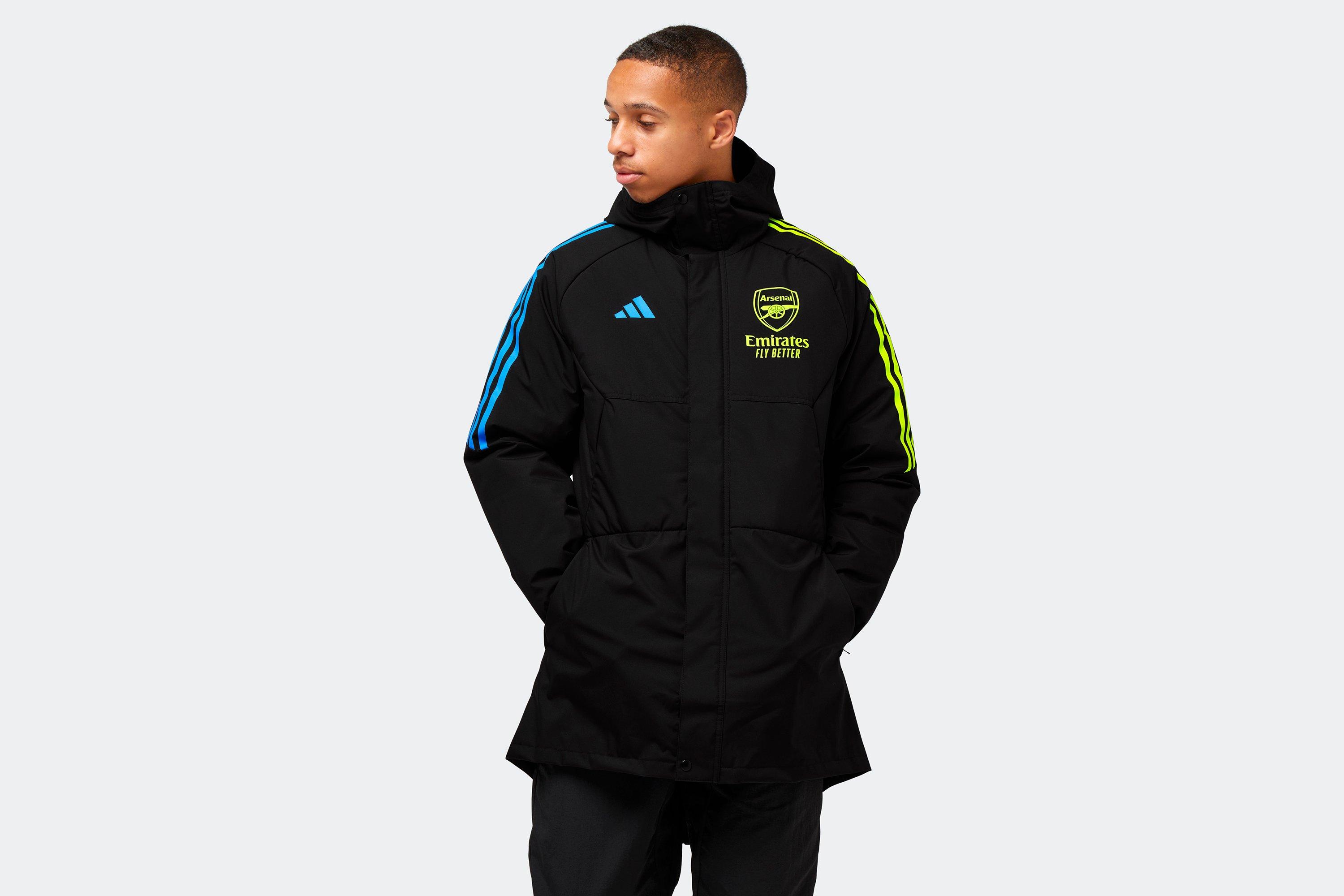 Arsenal stadium 2025 jacket black