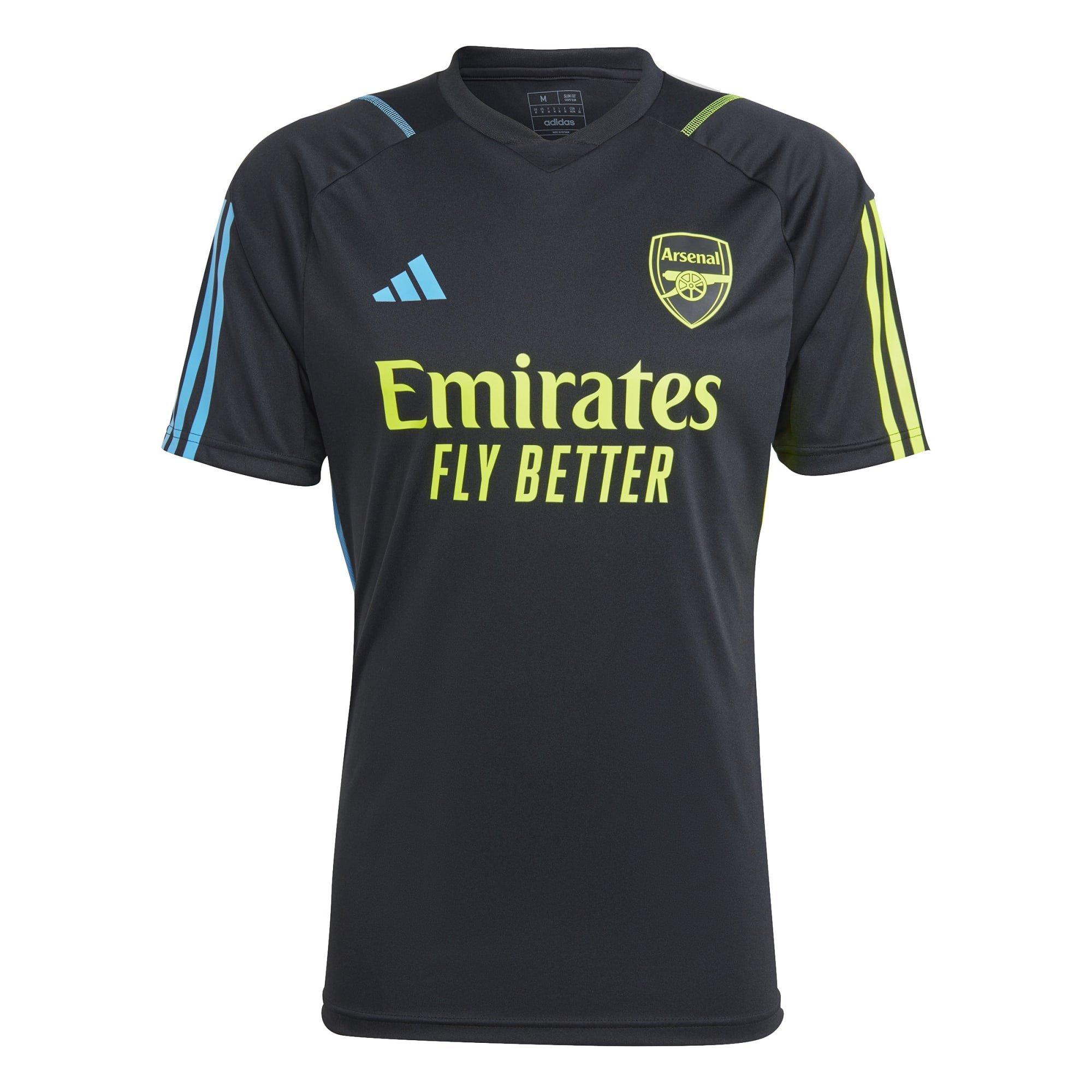 Arsenal 23/24 Black Training Shirt | Official Online Store