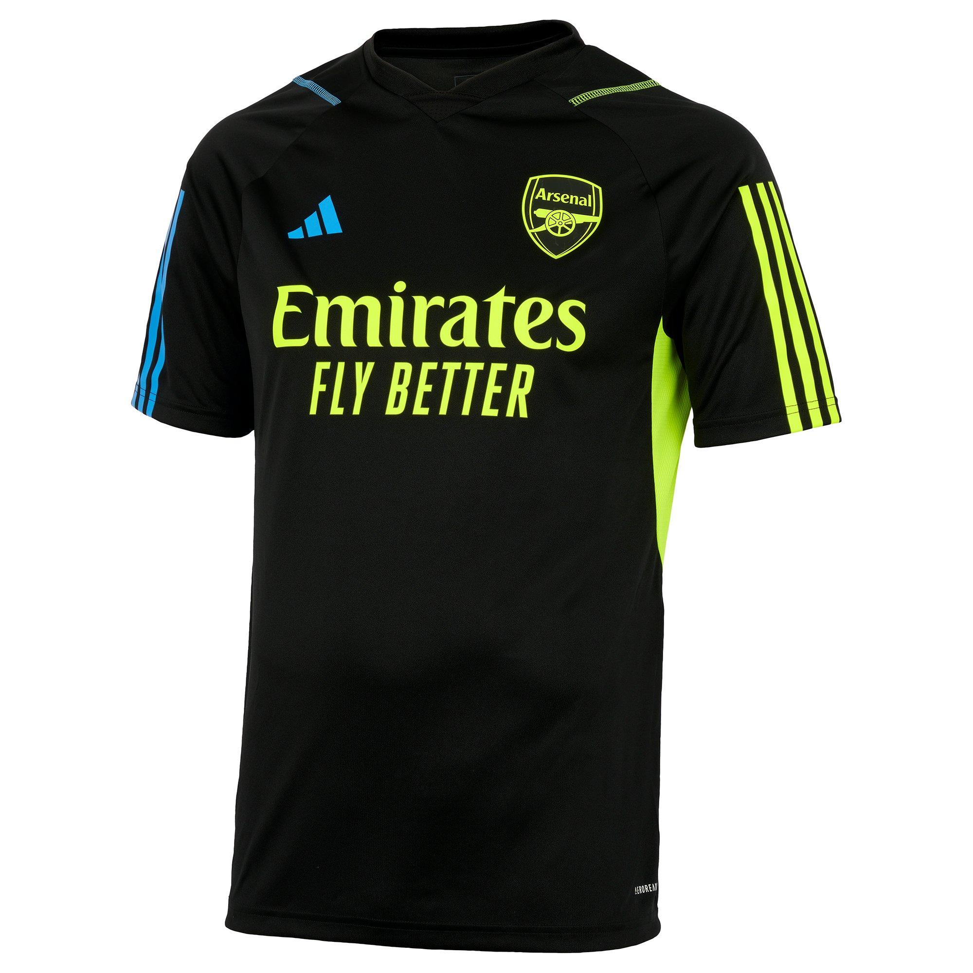 Arsenal 23/24 Black Training Shirt | Official Online Store