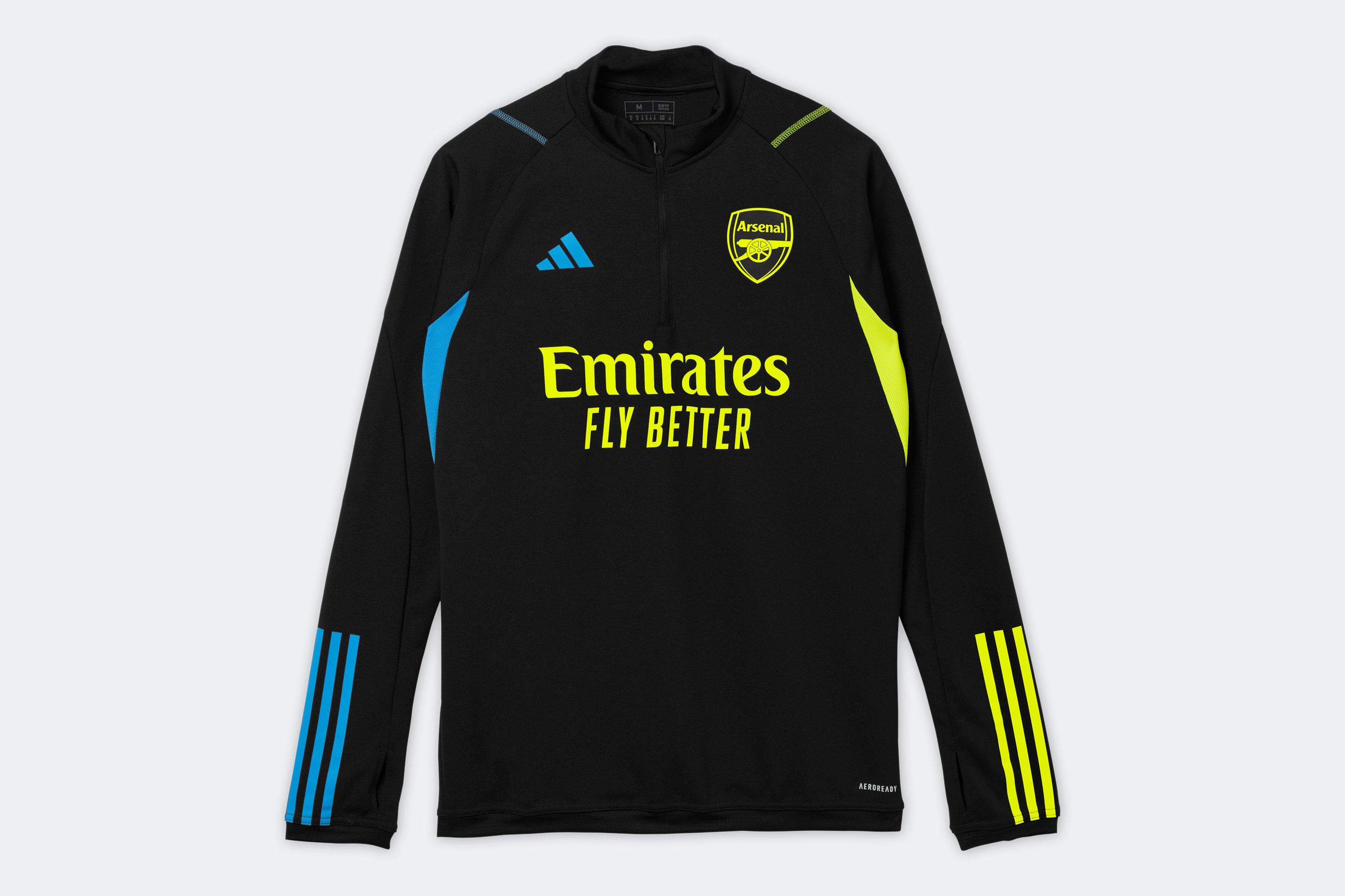 Arsenal quarter zip sales training top