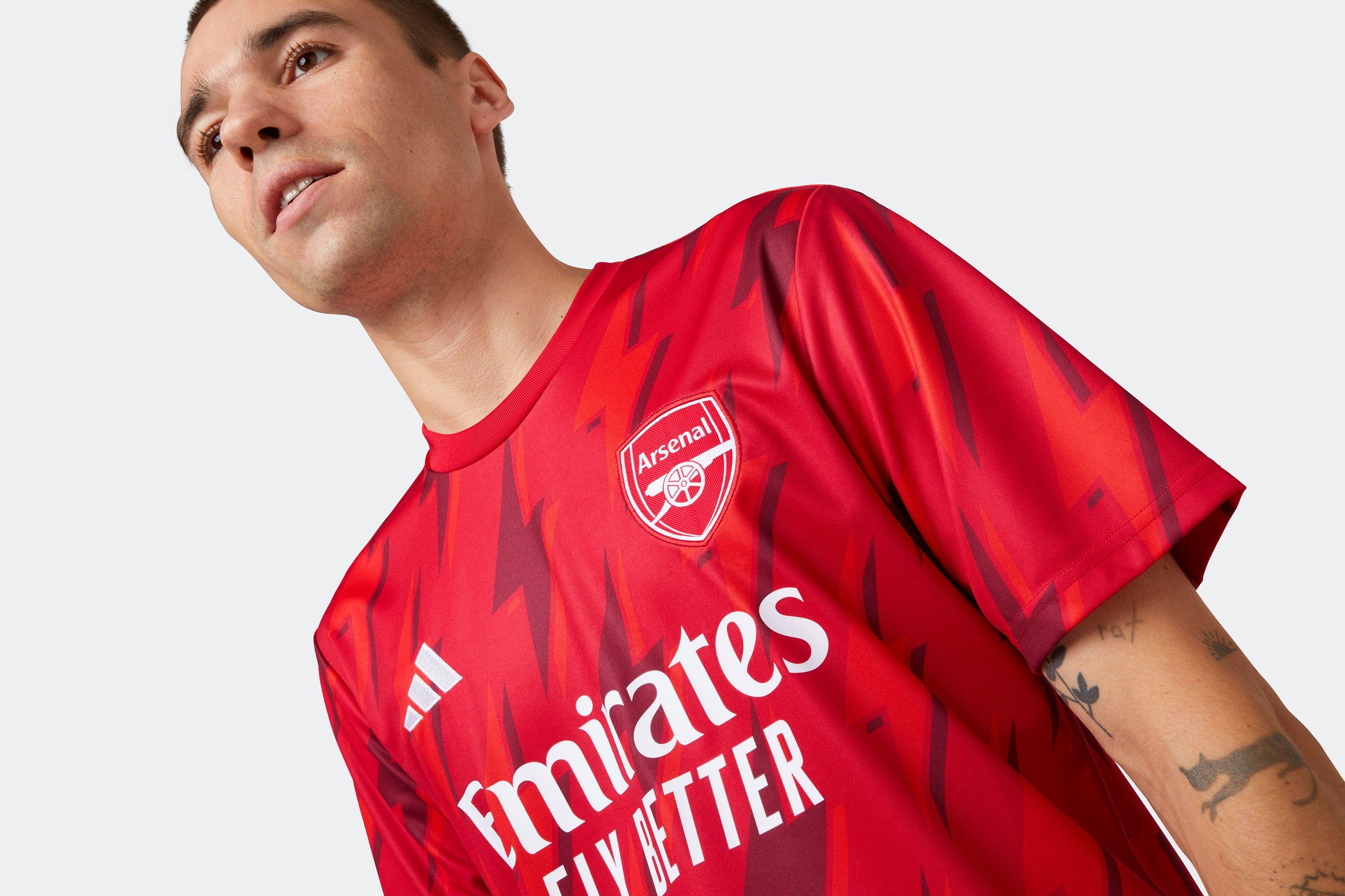 Arsenal pre store season kit