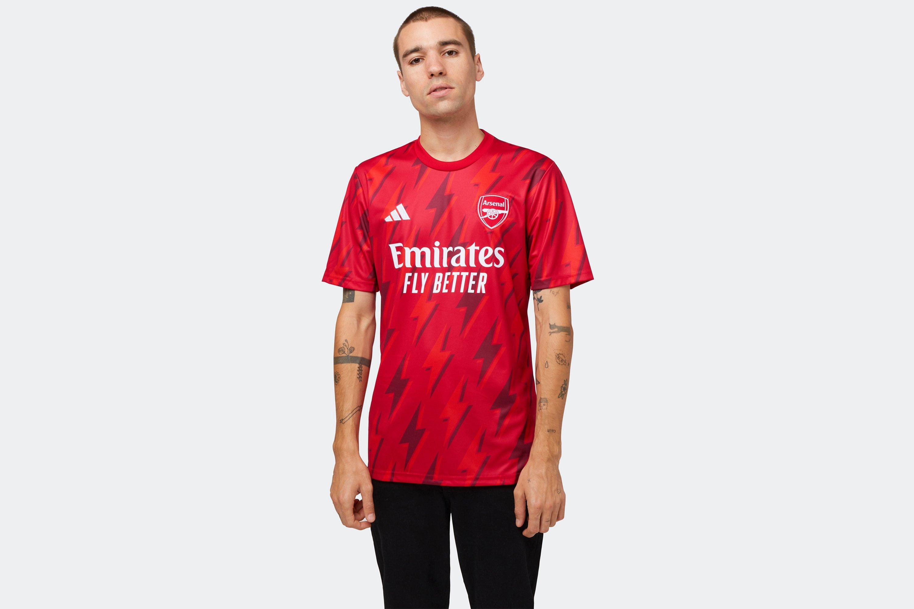 Arsenal 23/24 Pre-Match Shirt | Official Online Store