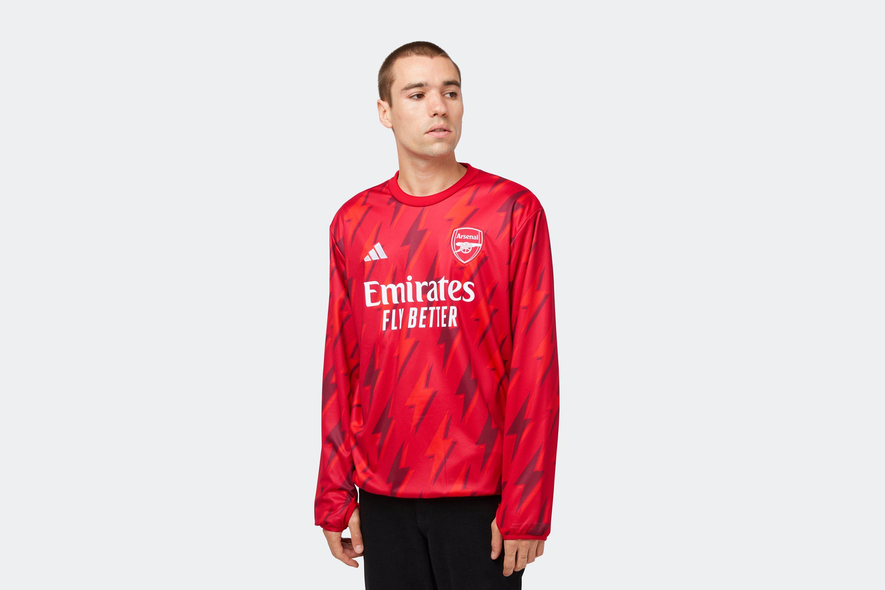 Arsenal Unveil 20/21 adidas Pre-Match Jersey & Anthem Jacket - SoccerBible