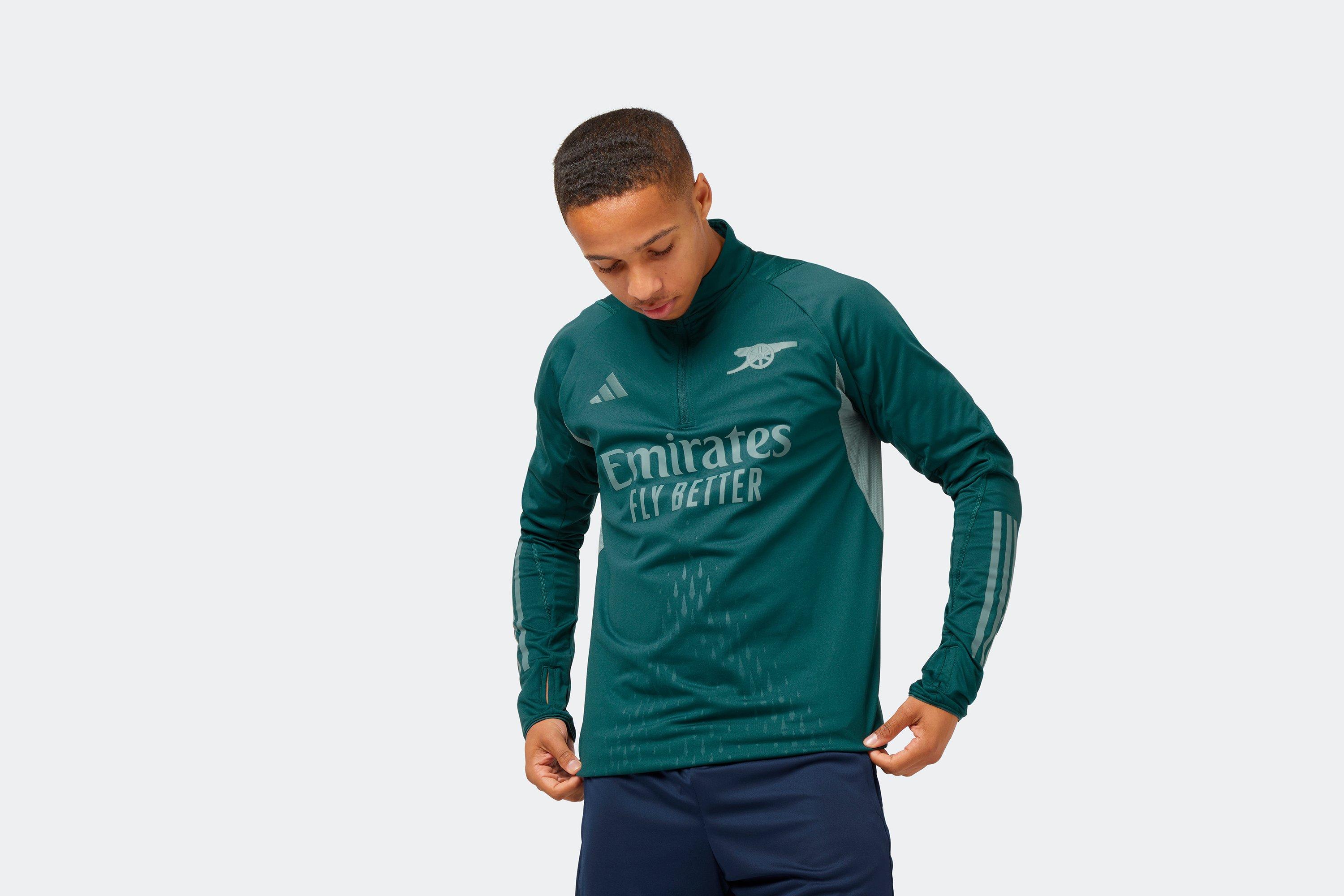 Arsenal training top long sales sleeve