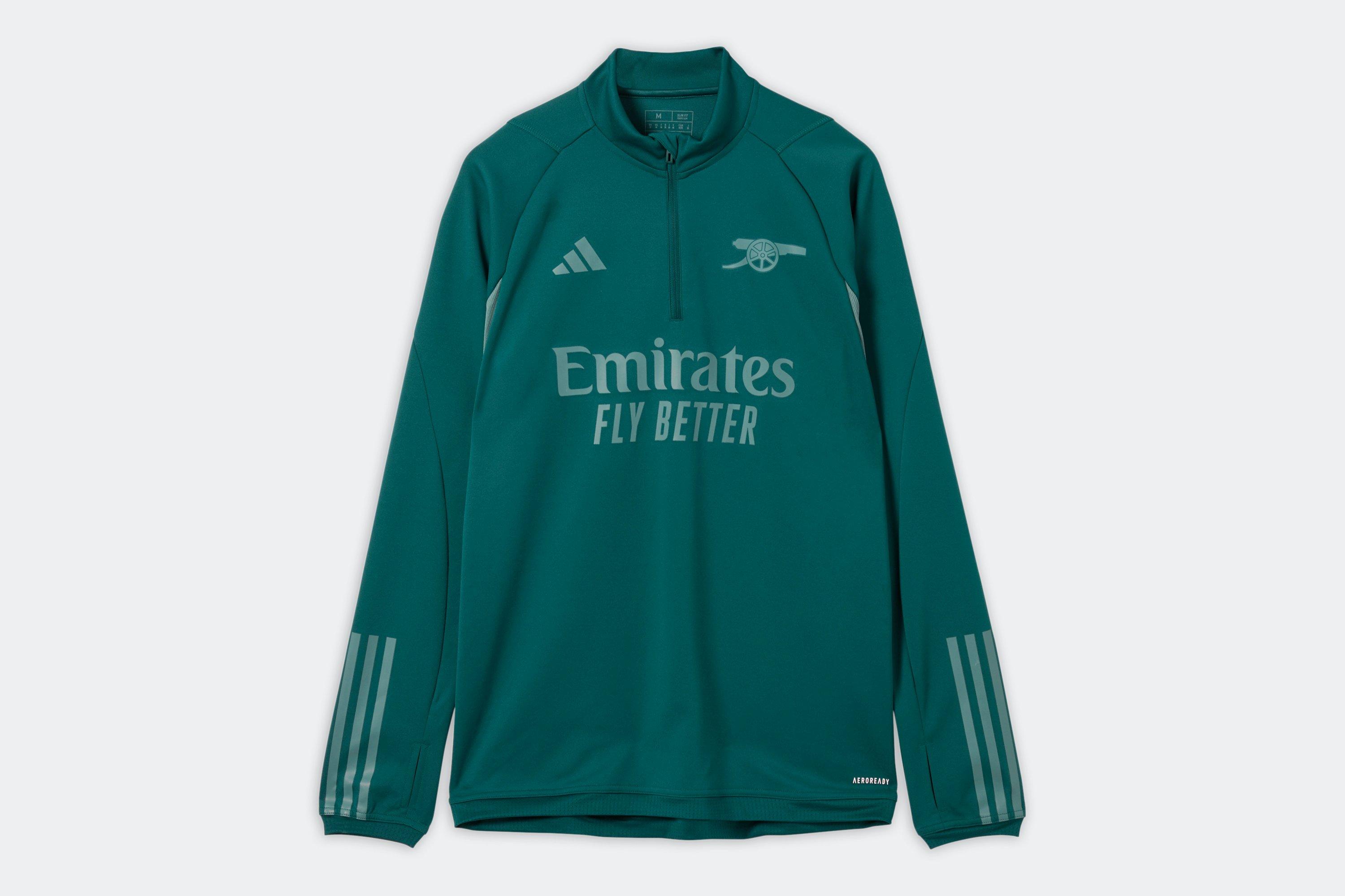 Arsenal training store top green