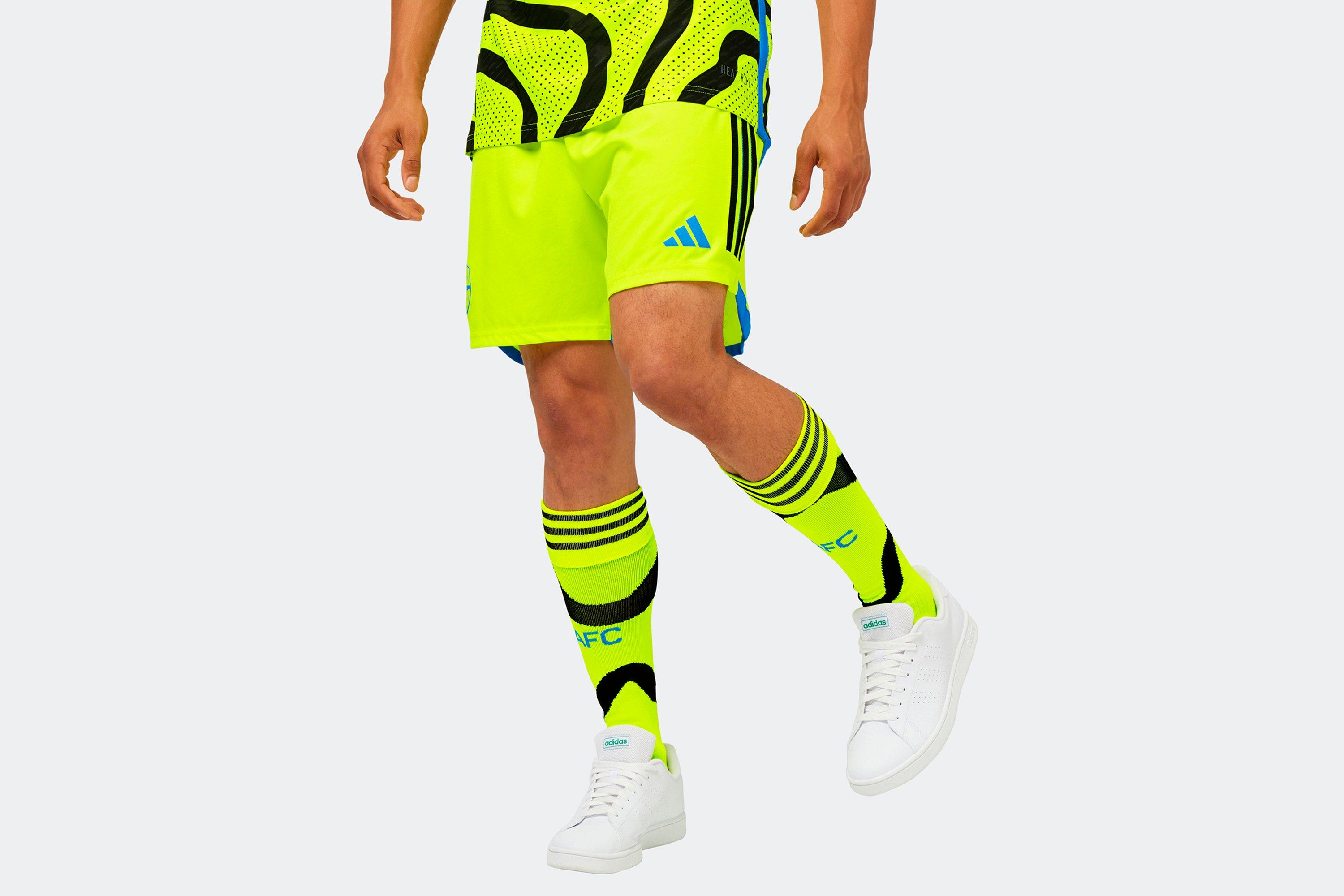 Adidas neon outlet yellow shorts