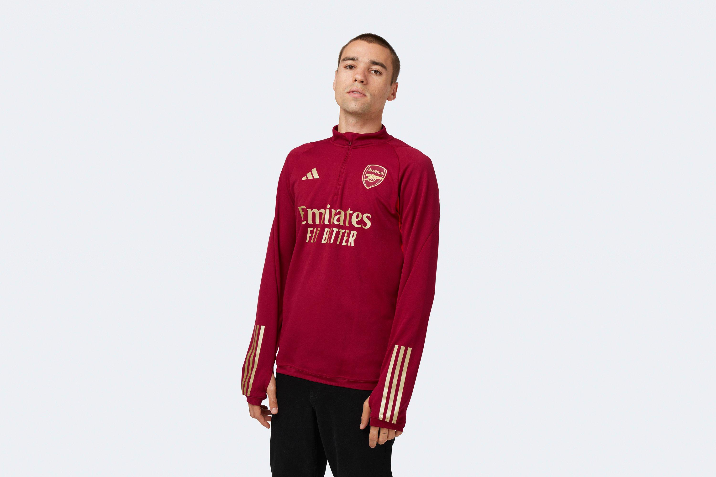 Arsenal 23/24 Red 1/4 Zip Training Top, Multicolor