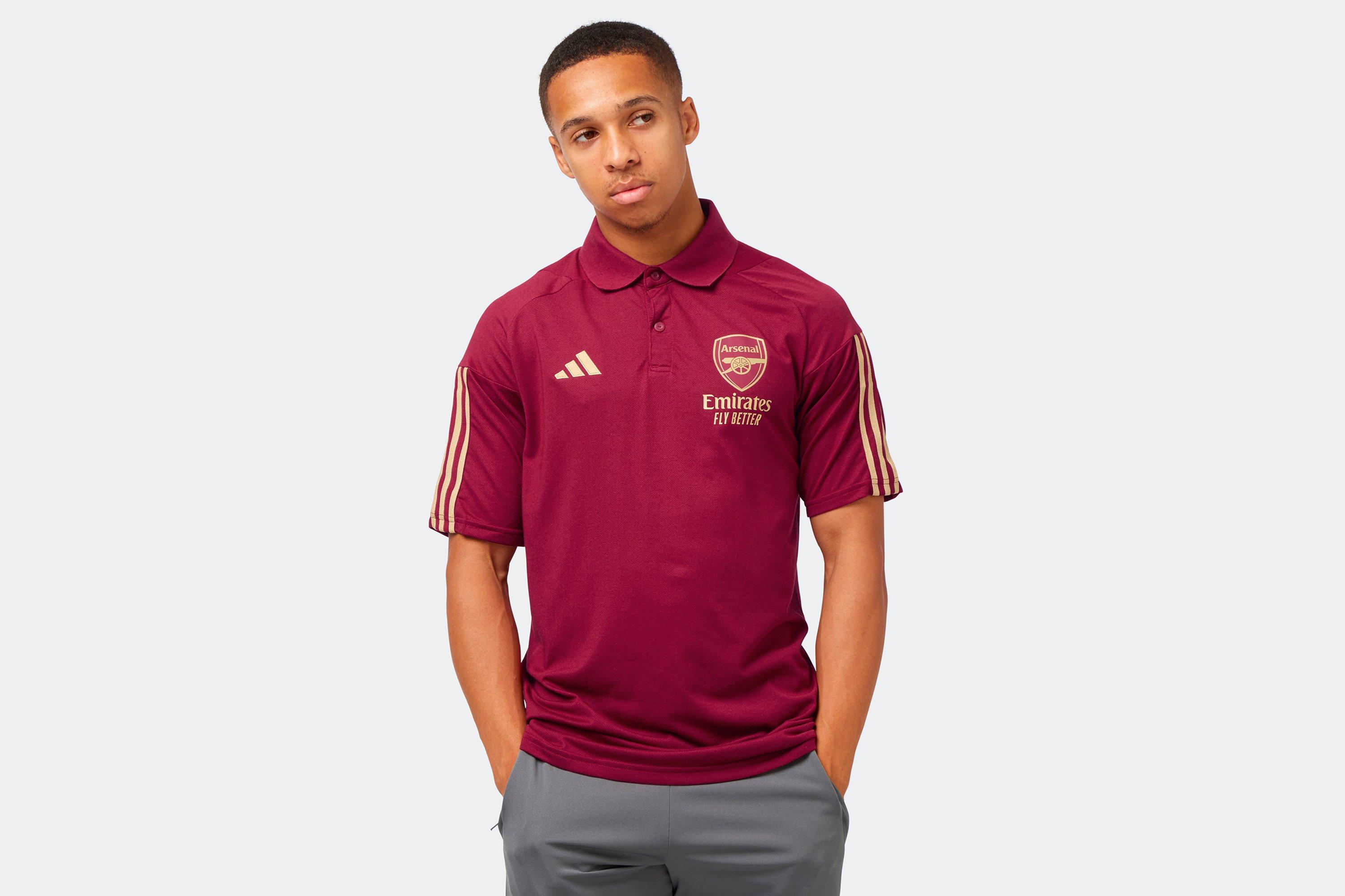 Arsenal 23 24 Red Training Polo Shirt