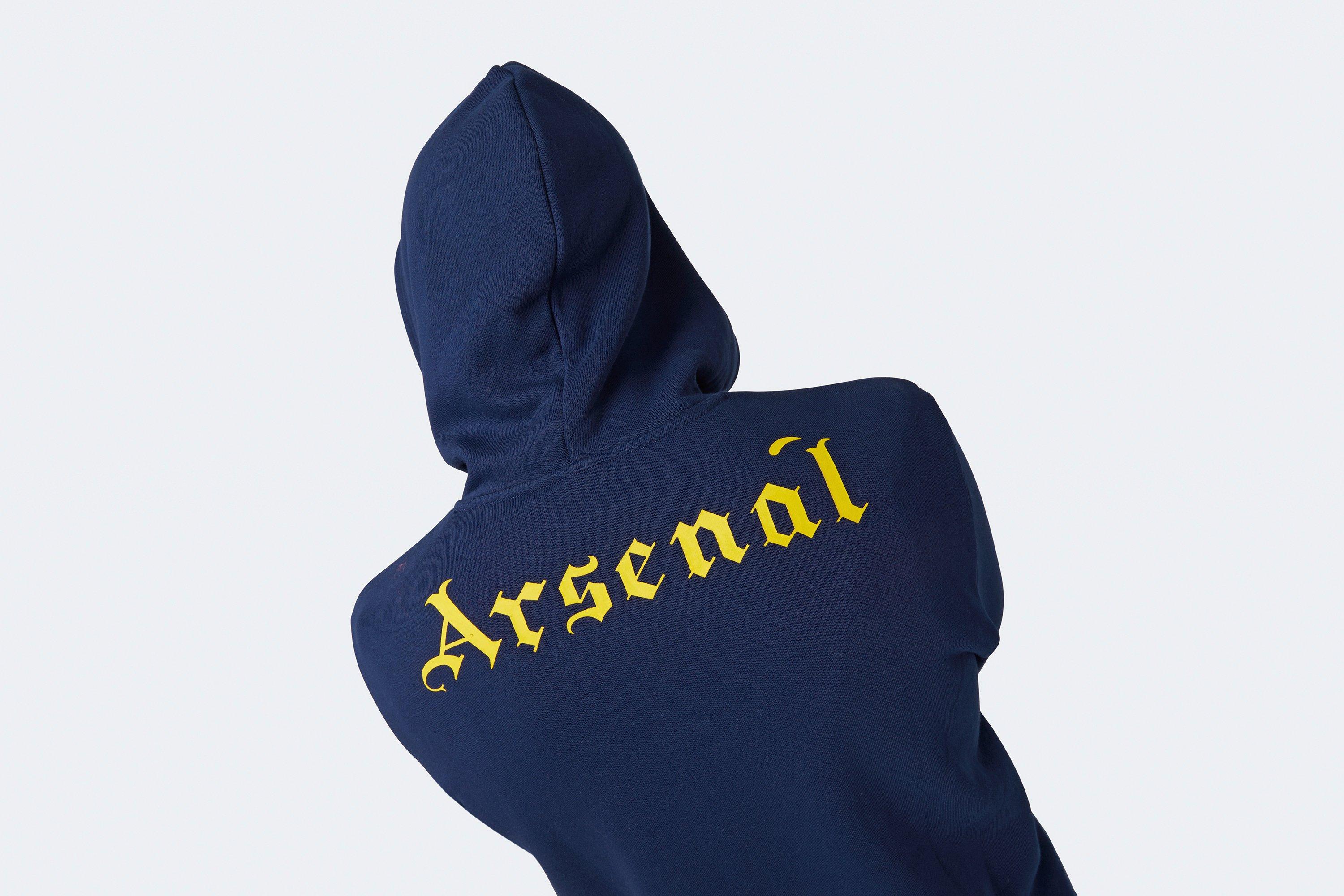 Arsenal black outlet hoodie puma