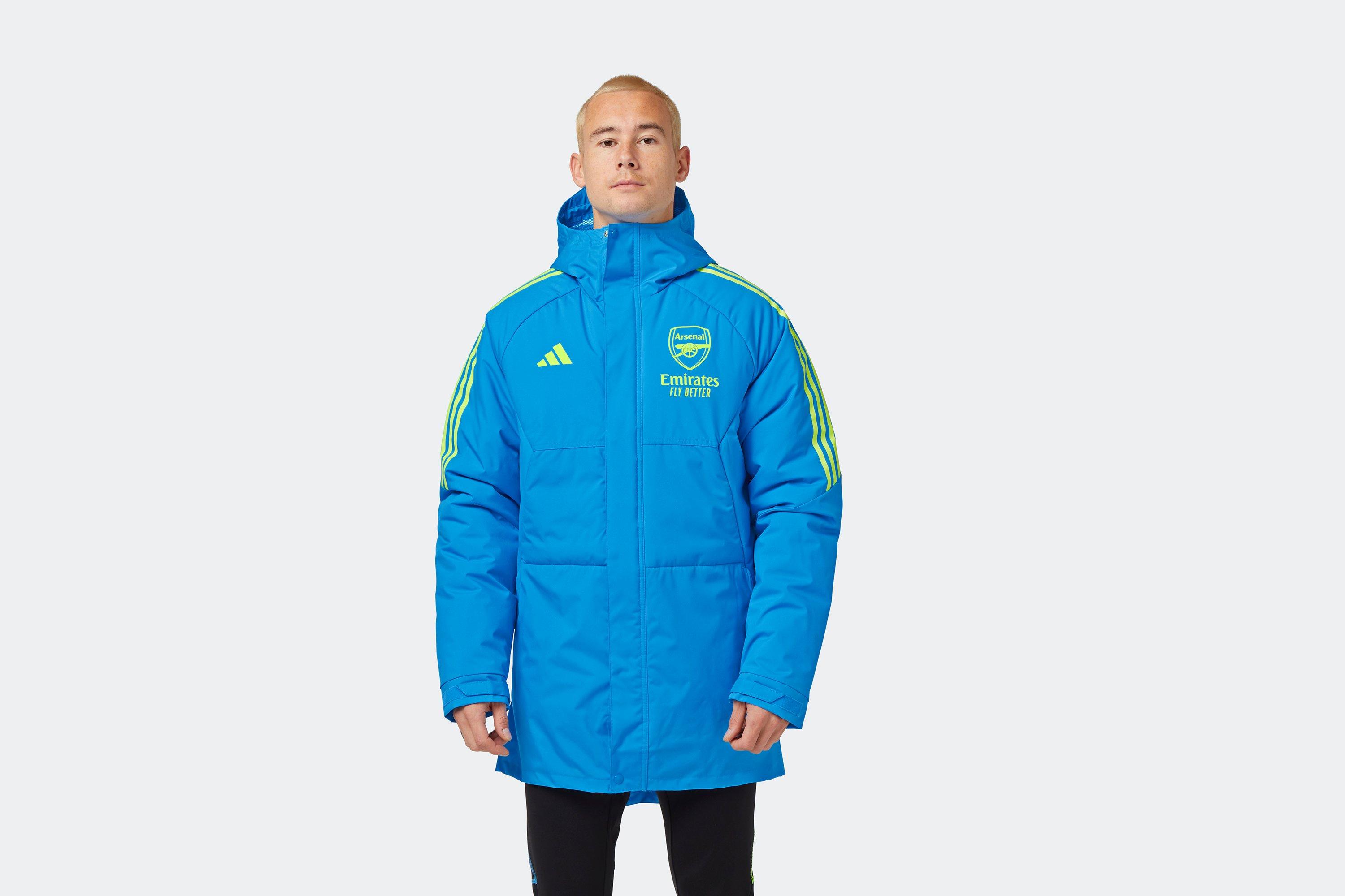 Arsenal blue training on sale jacket