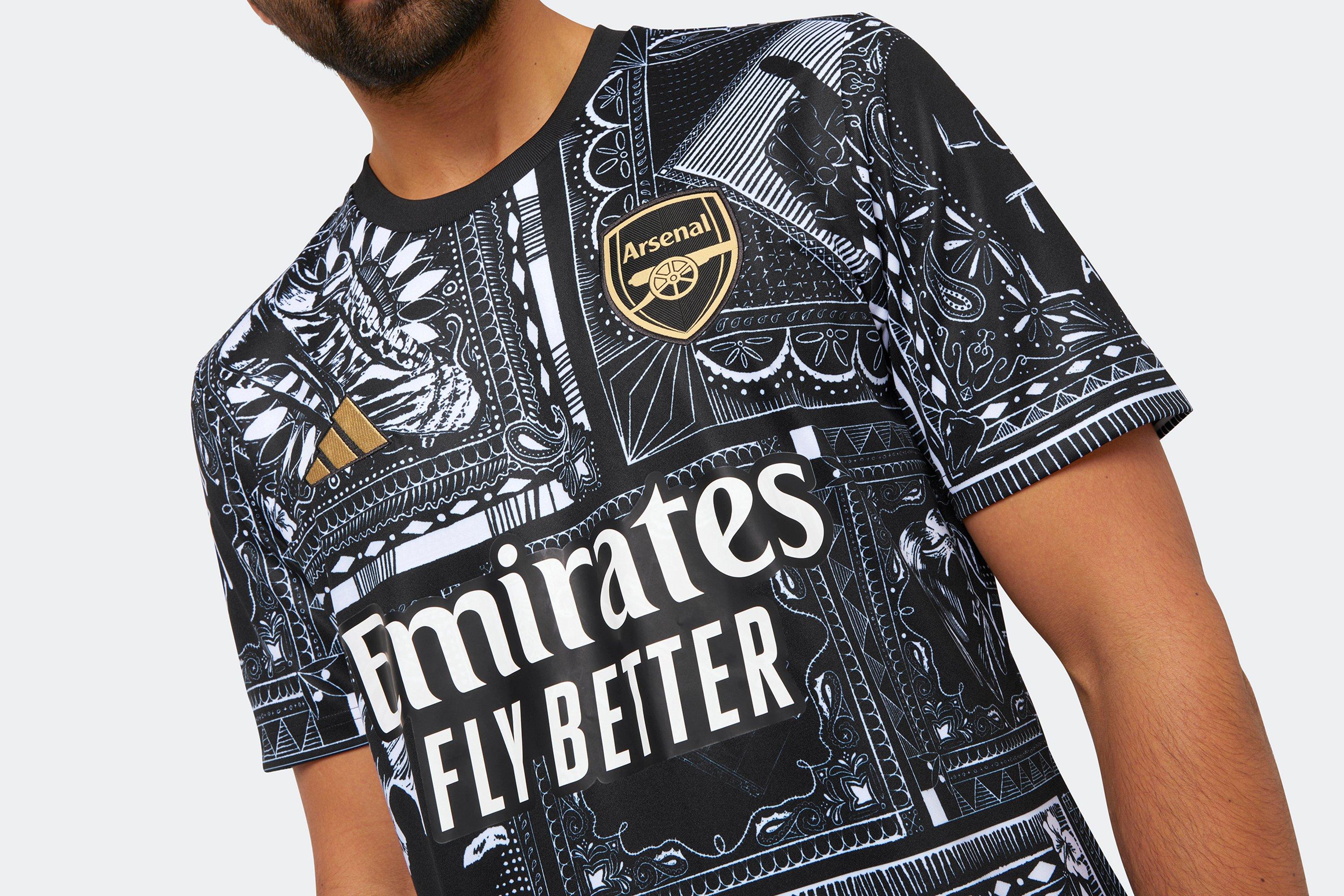 Arsenal 2024 commemorative shirt