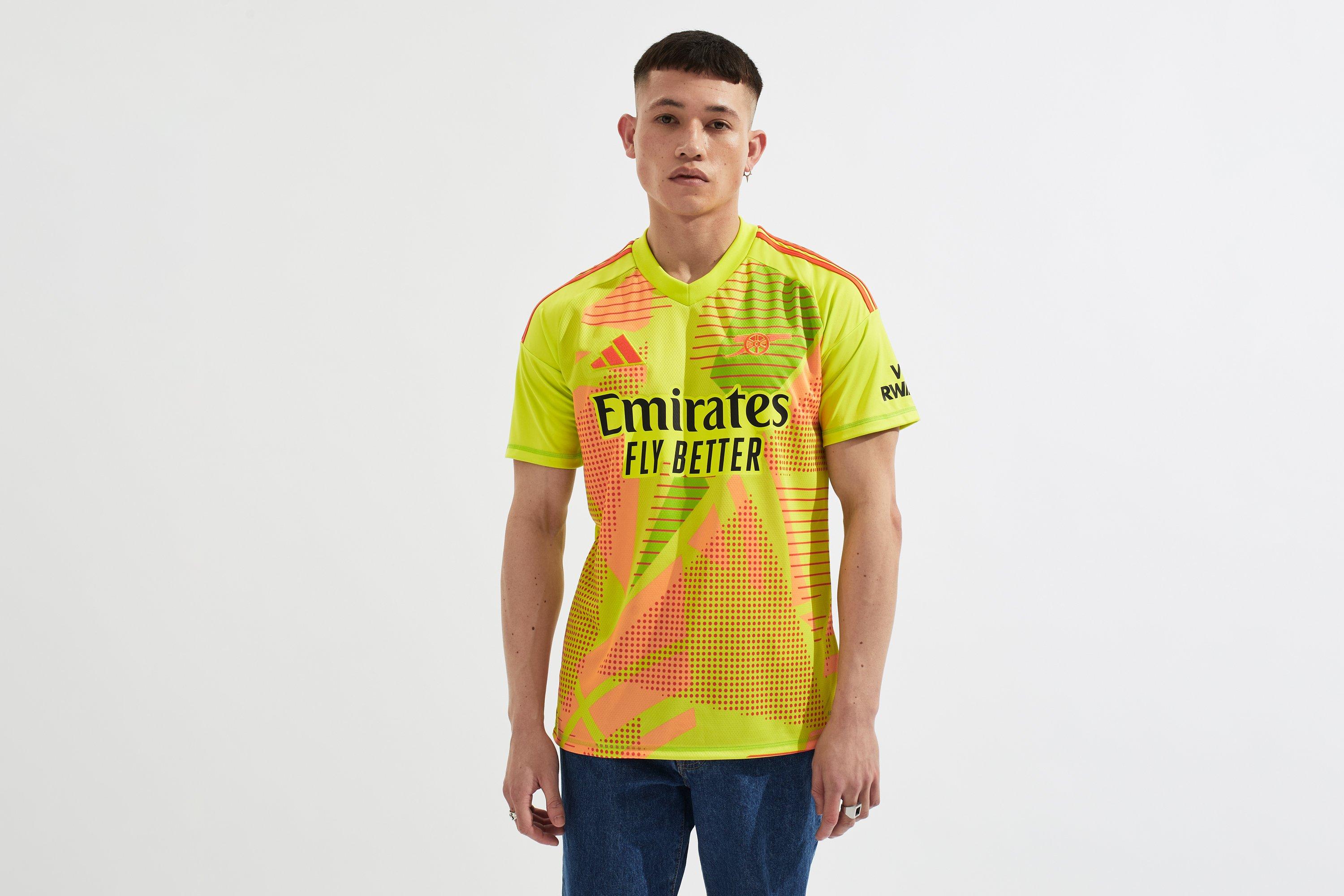 Arsenal adidas 24 25 Yellow Goalkeeper Shirt