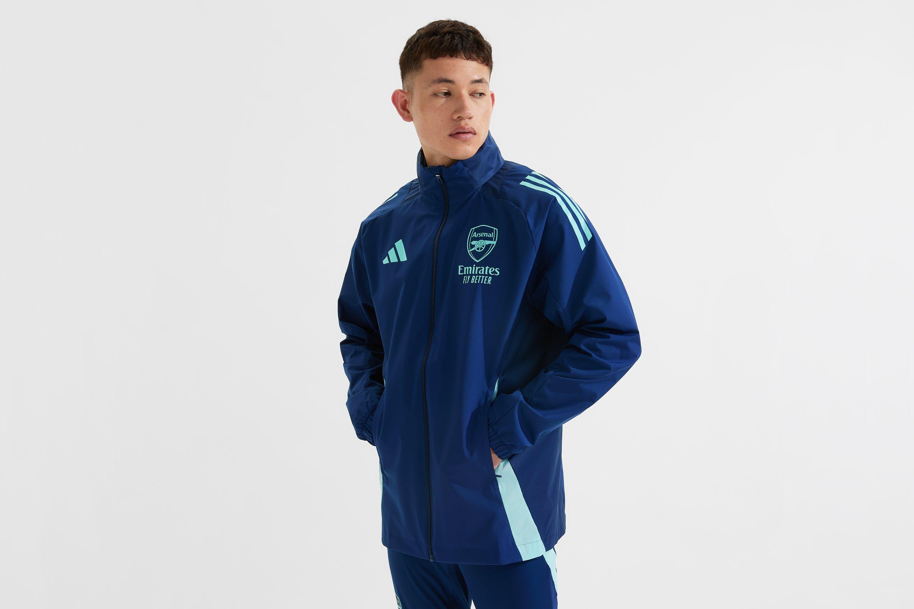 Arsenal adidas 24/25 Navy All Weather Jacket