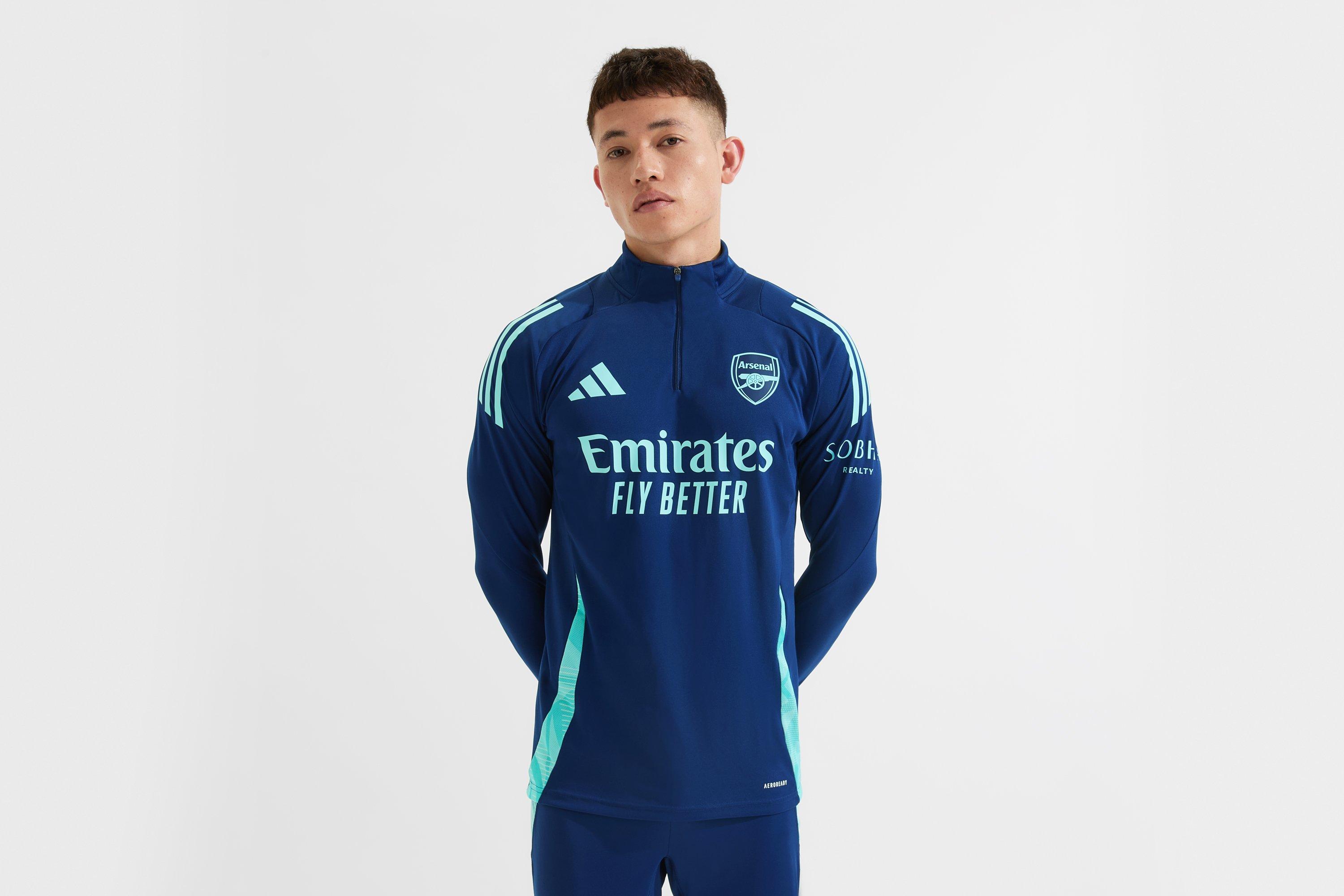 Arsenal adidas 24/25 1/4 Zip Navy Training Top