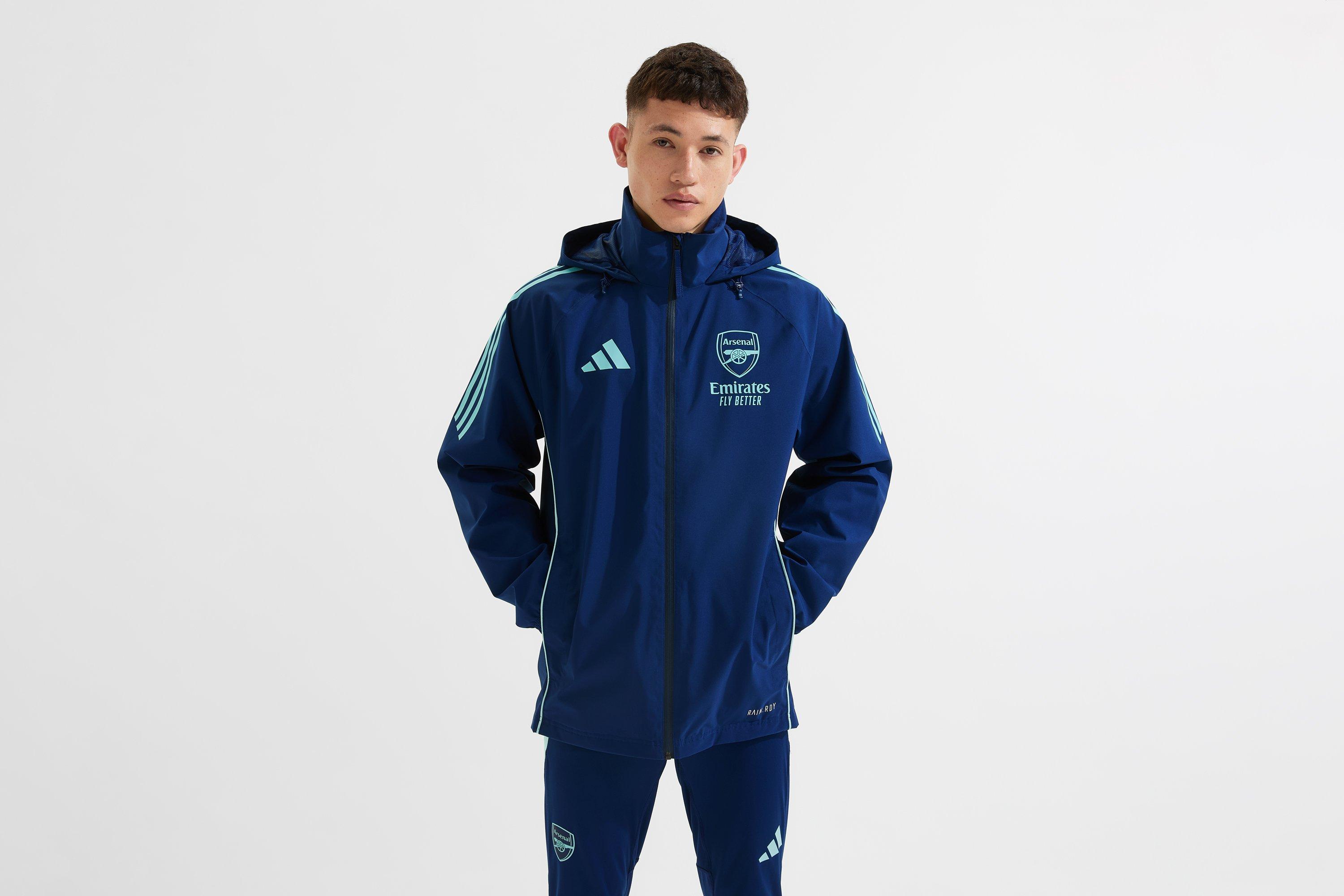 Arsenal adidas 24 25 Rain Jacket