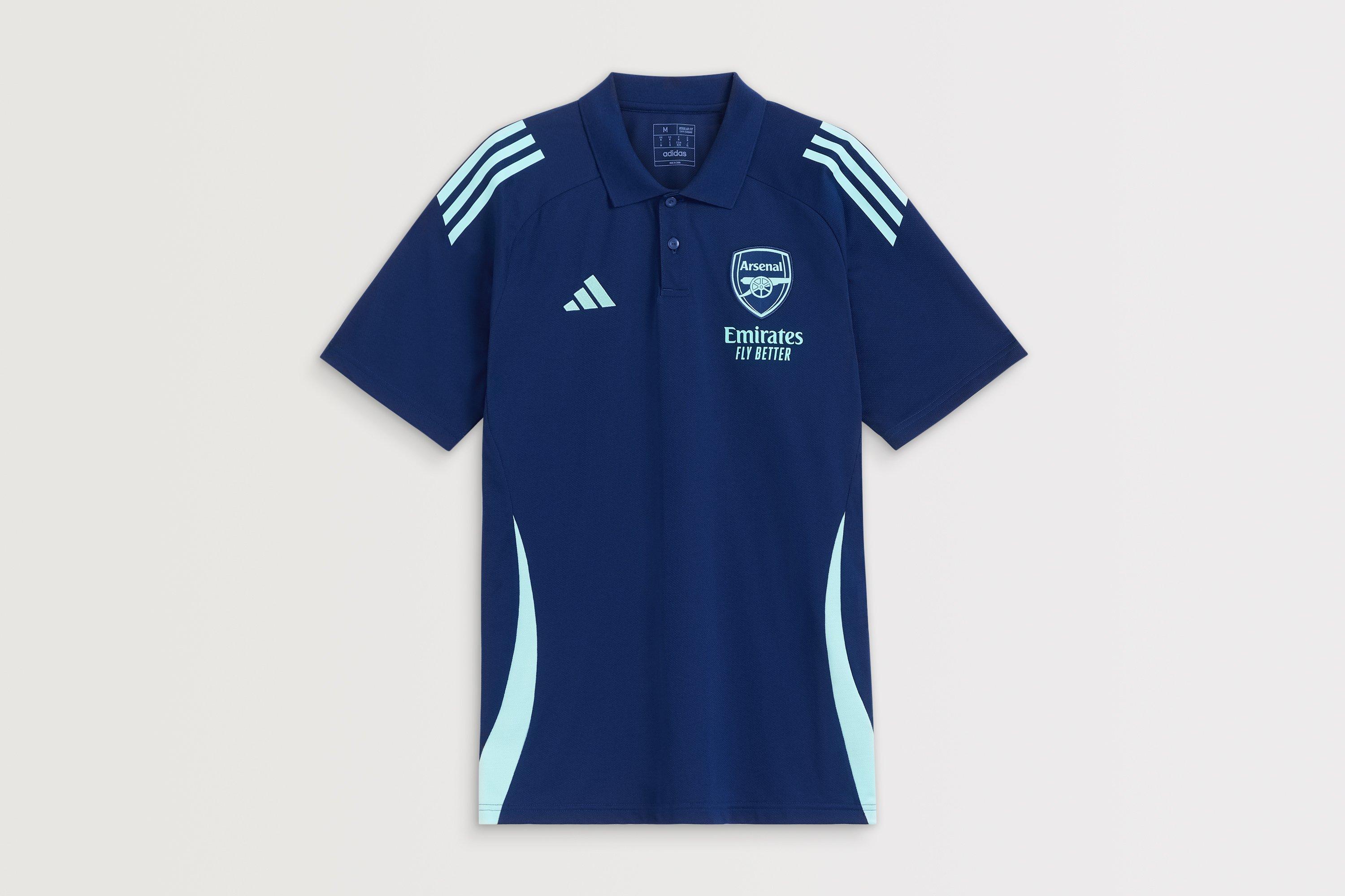Arsenal adidas 24/25 Navy Polo Shirt