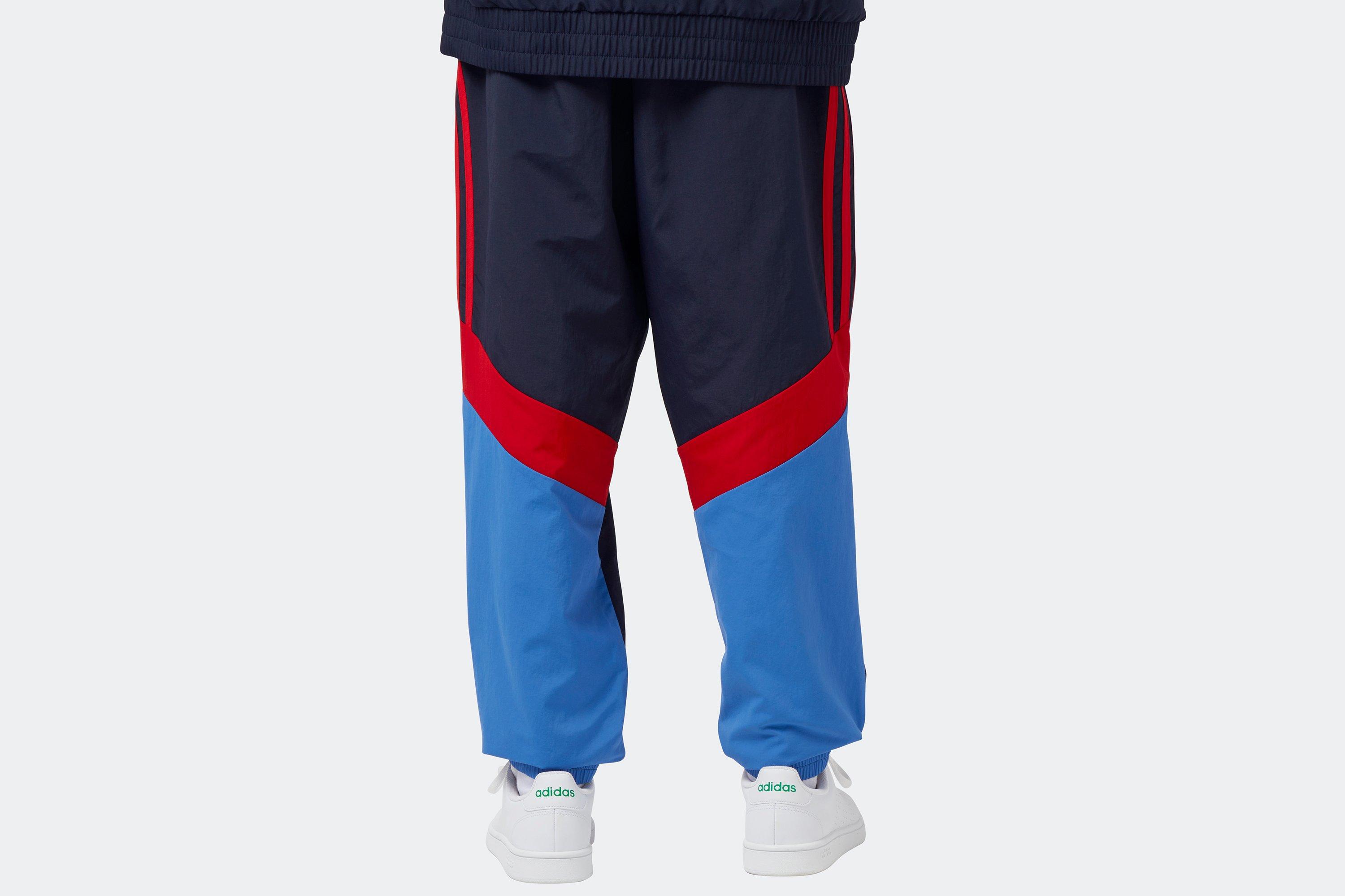 Tape woven deals track pants