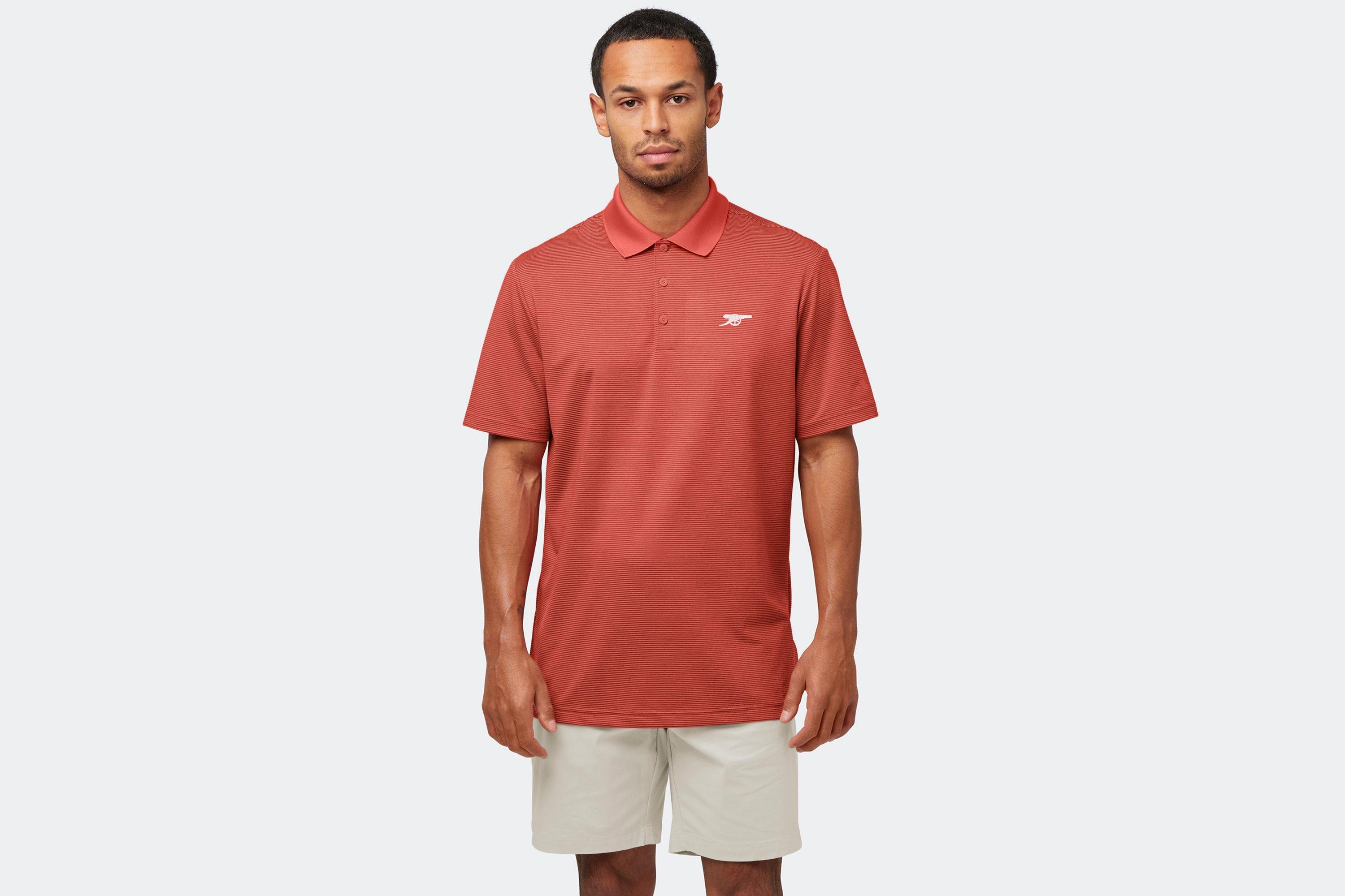 Arsenal adidas Golf Ottoman Polo Shirt