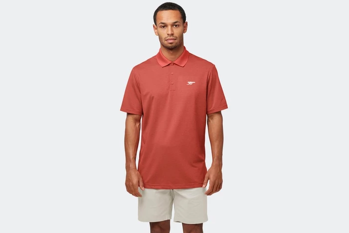 Arsenal adidas Golf Ottoman Polo Shirt