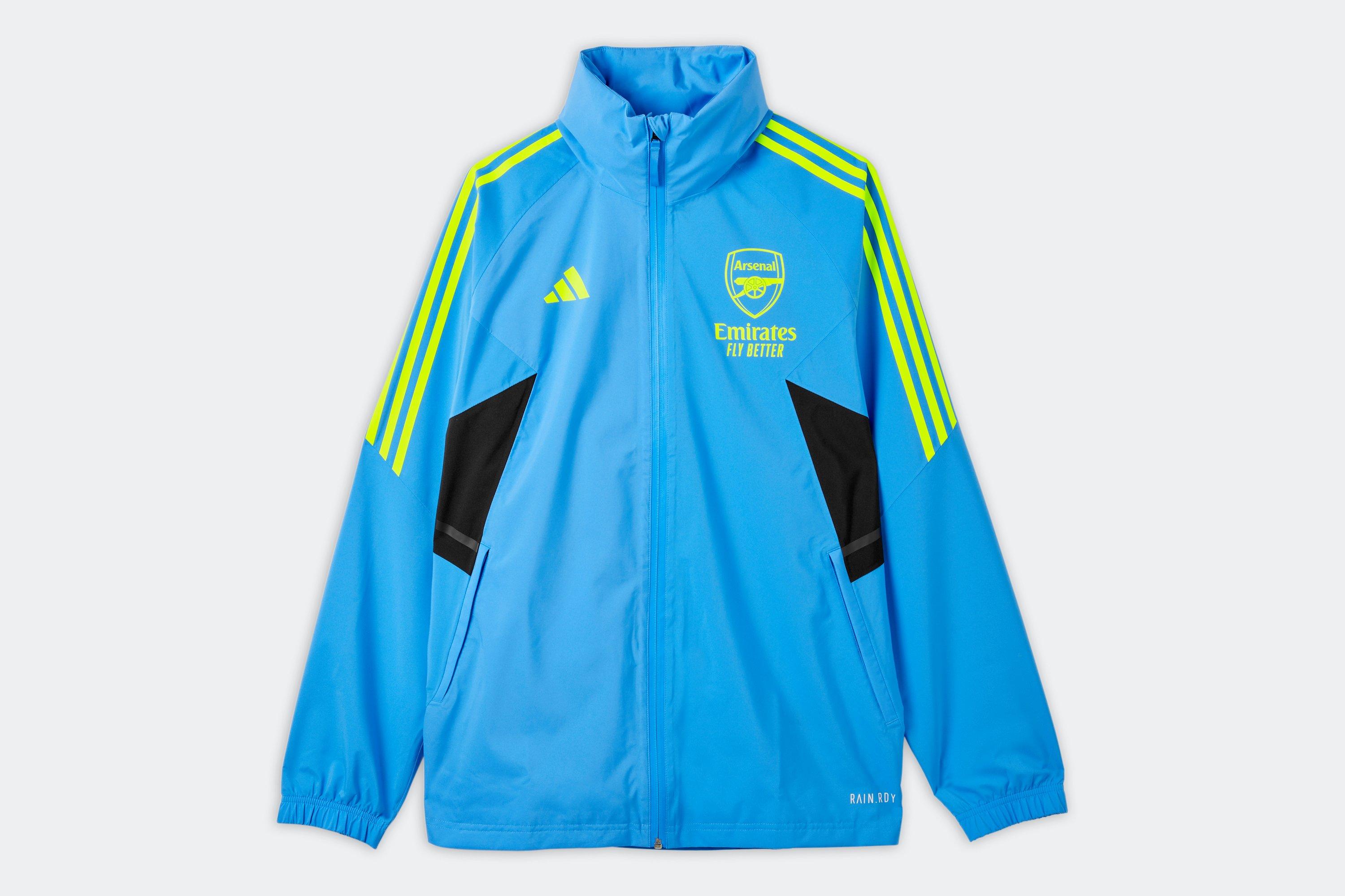 Arsenal rain shop jacket junior