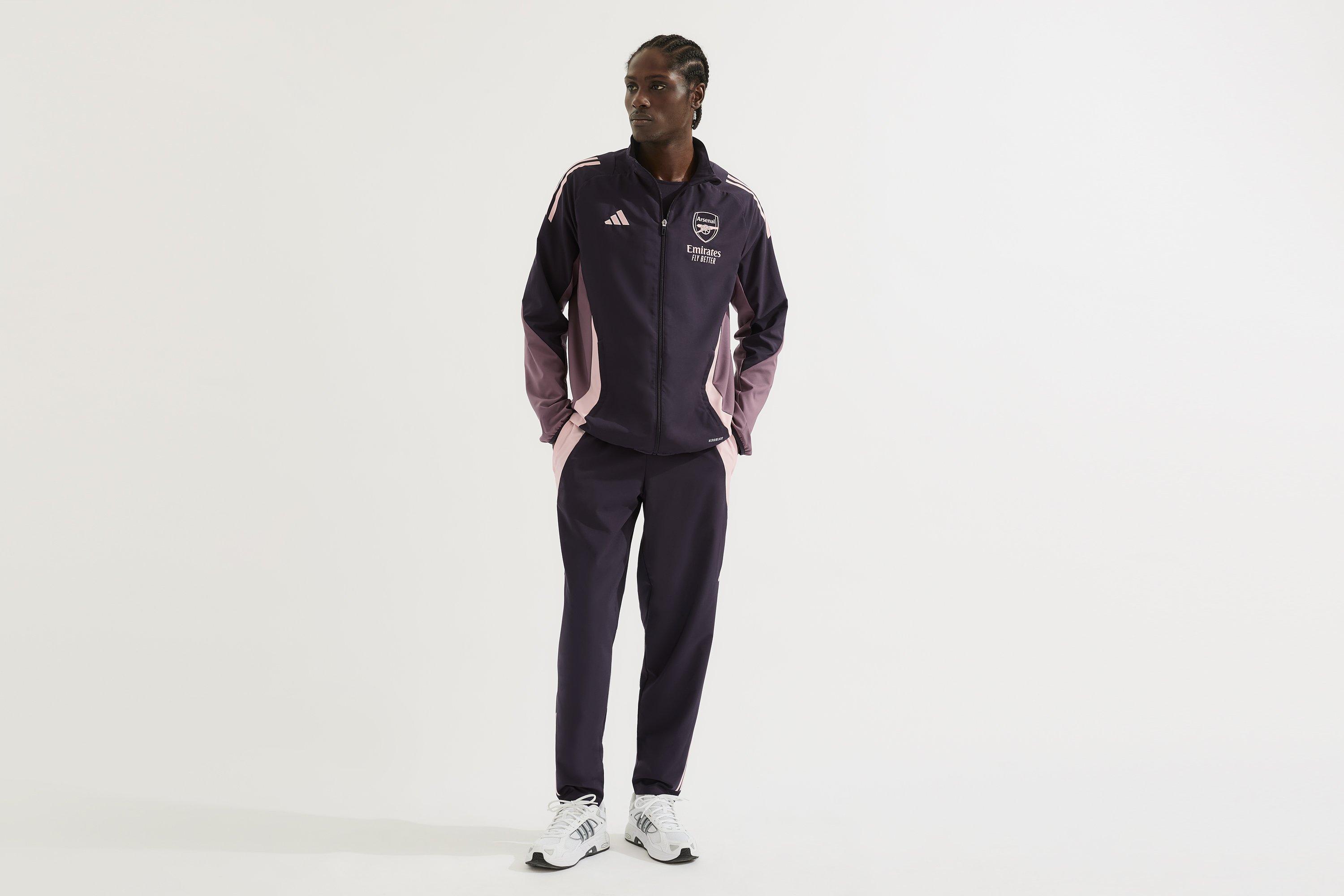 Arsenal adidas 24/25 Aurora Black Presentation Jacket
