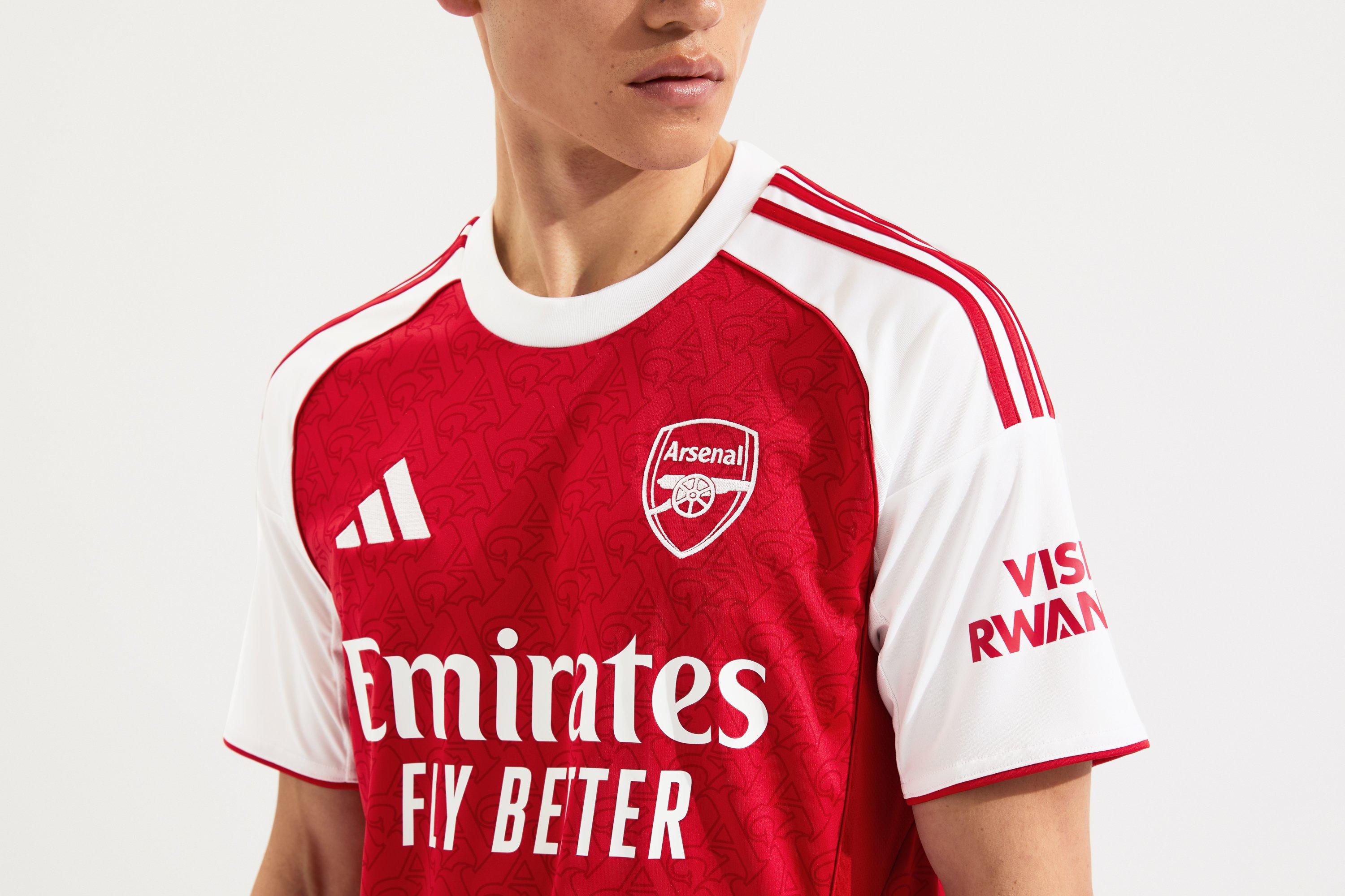 Arsenal adidas 25/26 PL Odegaard Home Shirt | Official Online Store