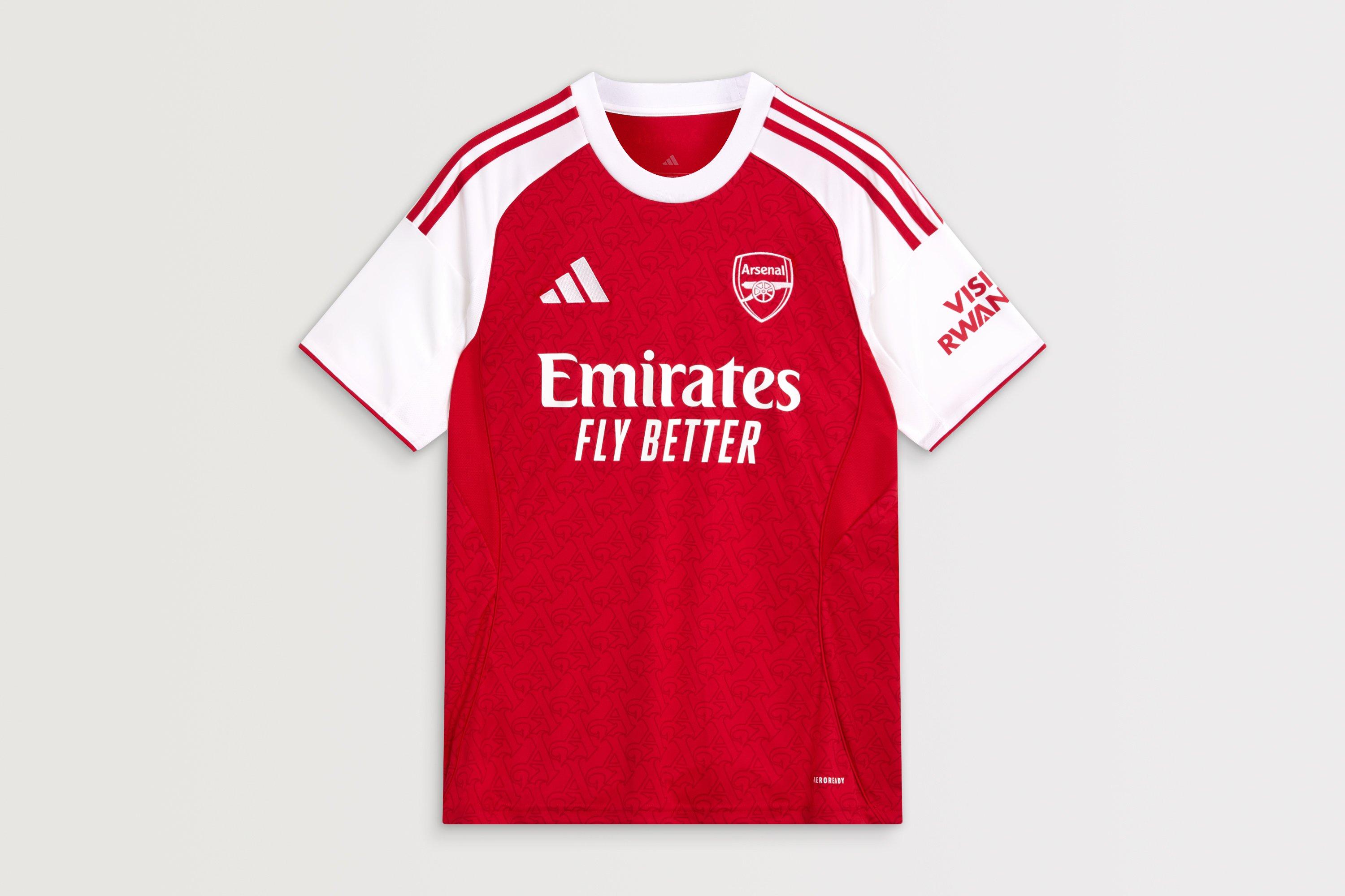Arsenal adidas 25/26 PL Odegaard Home Shirt | Official Online Store