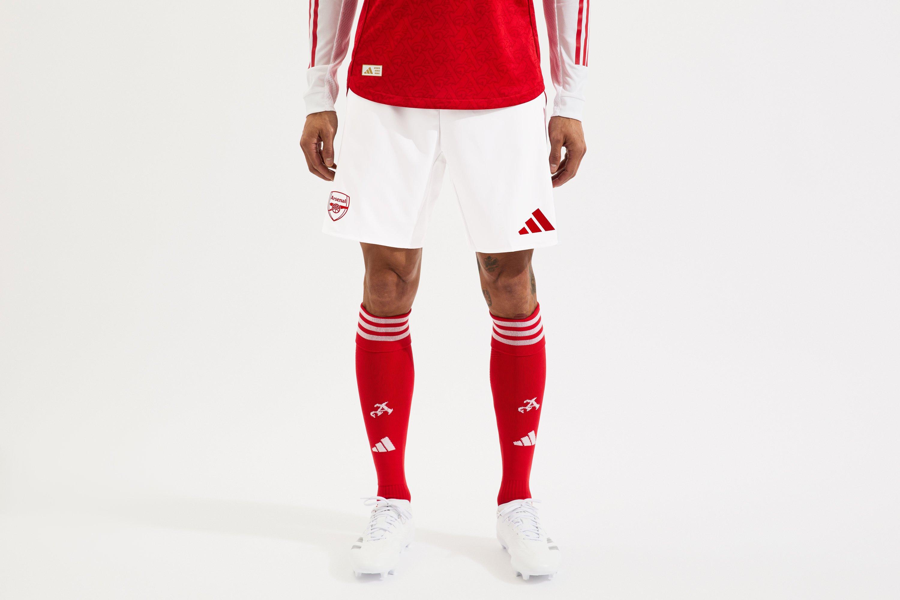 Arsenal adidas 25/26 Authentic Home Shorts