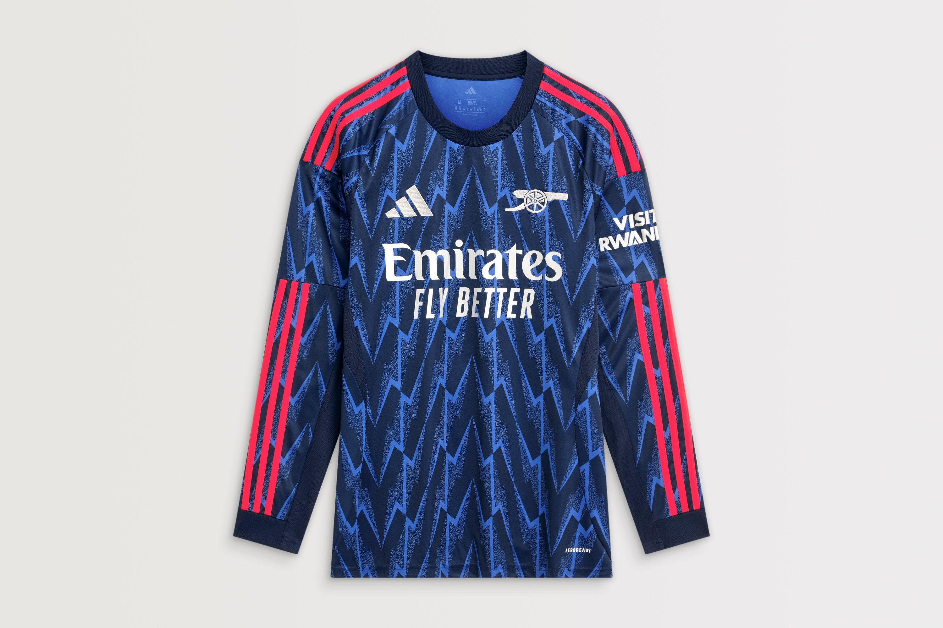 Away Kit Fly Emirates Long Sleeve Arsenal Adidas 25/26 Long