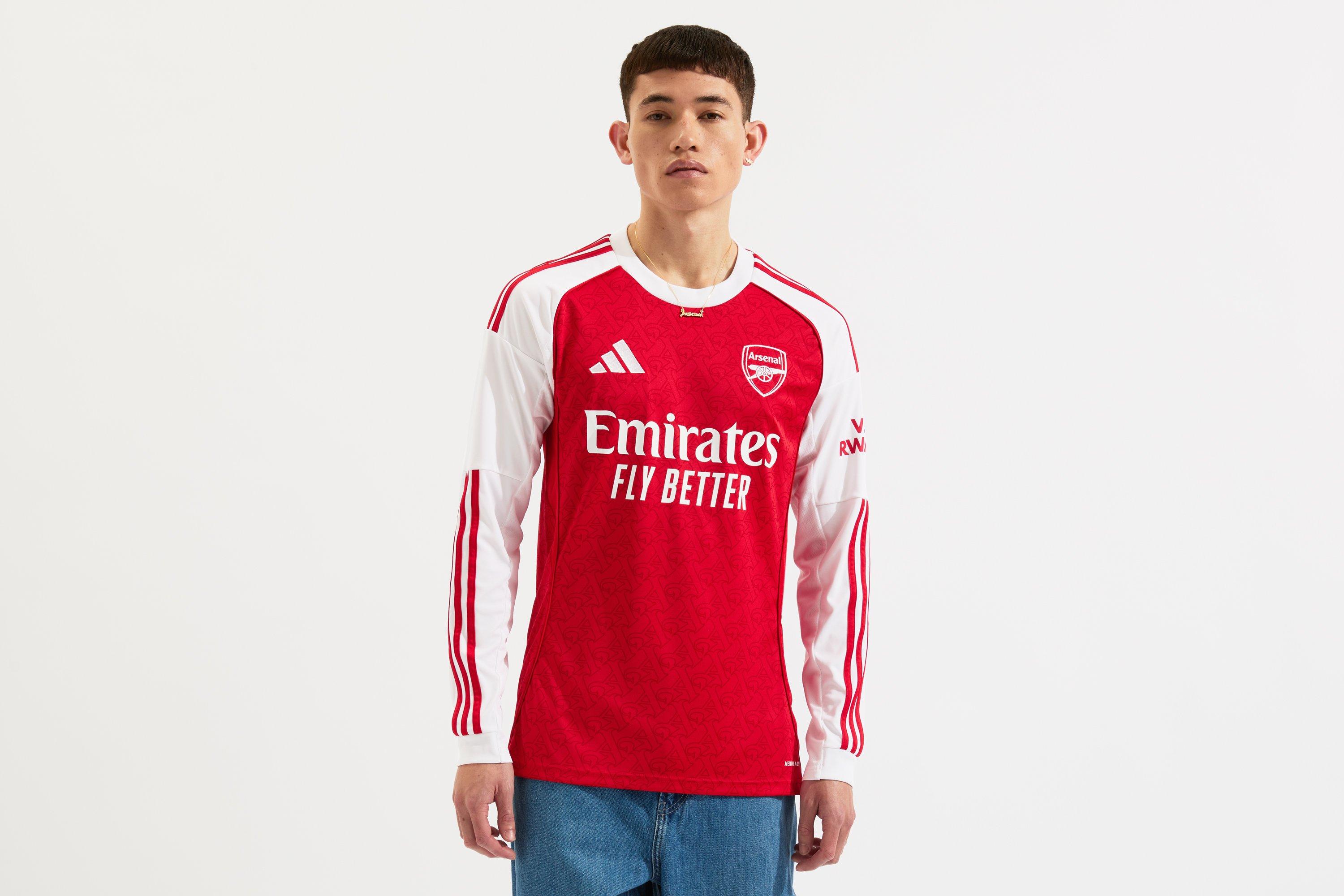 Arsenal adidas 25/26 Long Sleeved Home Shirt