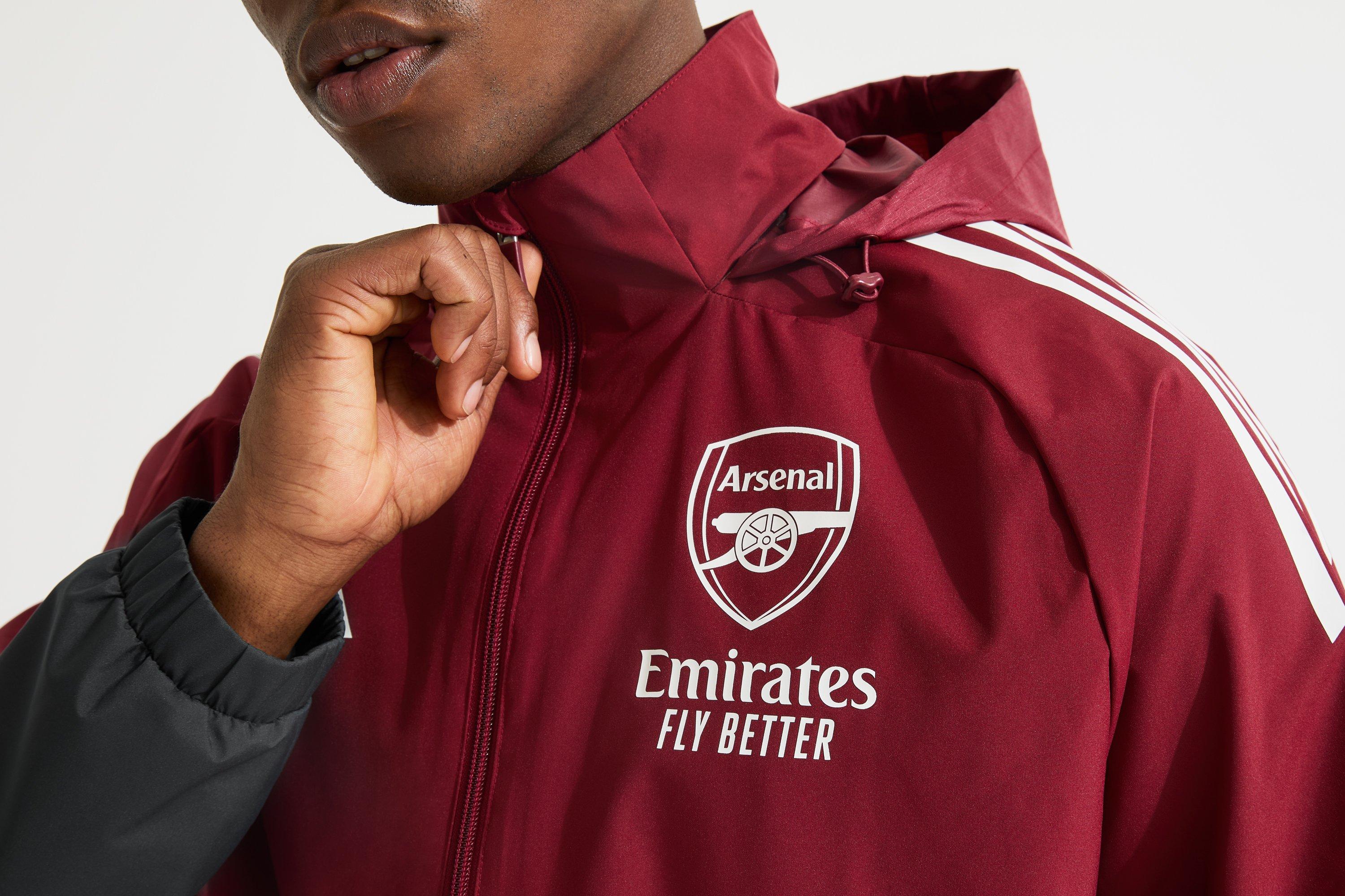 Arsenal adidas 25/26 European Training All Weather Jacket