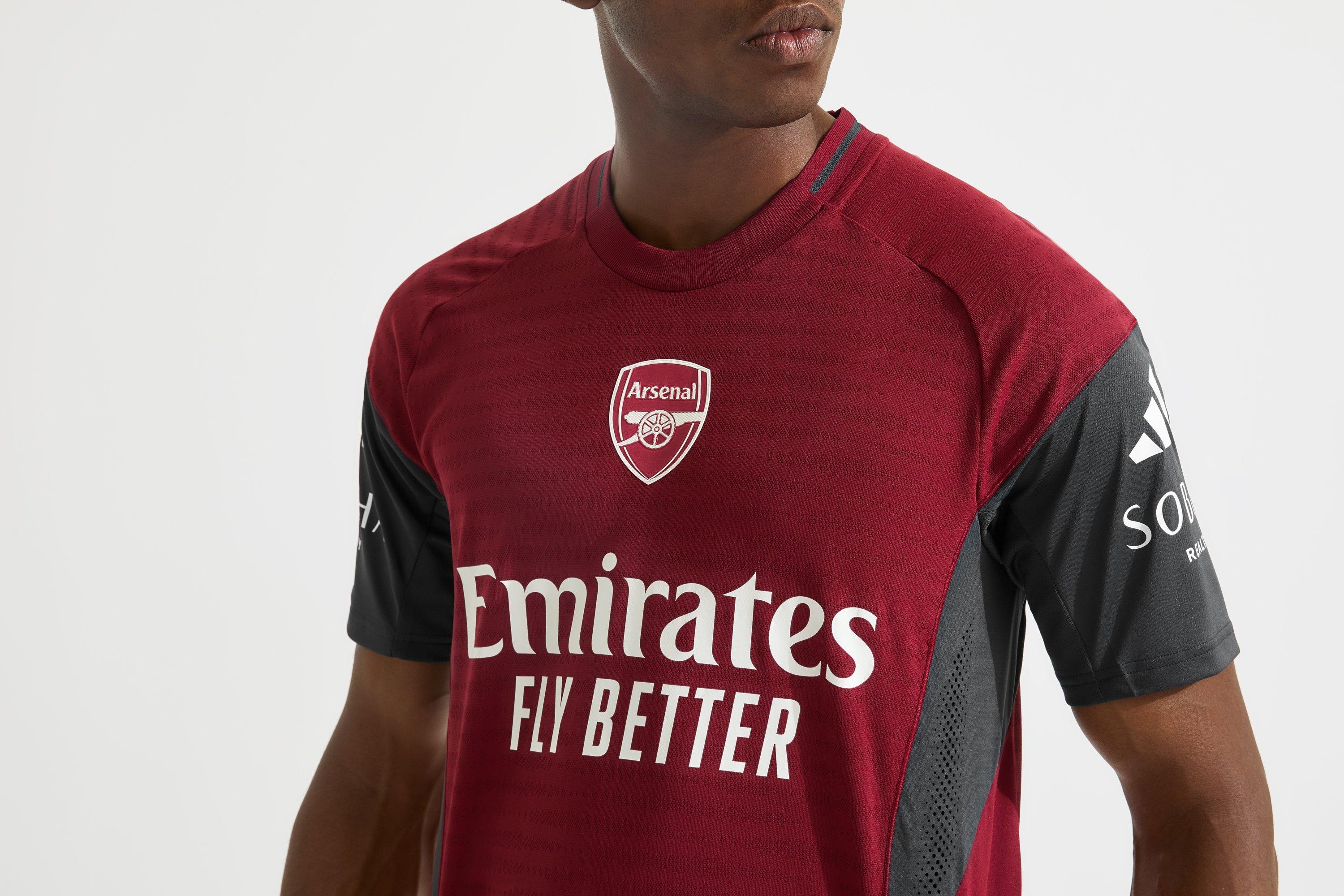 Arsenal adidas 25/26 European Pro Training Shirt | Official Online