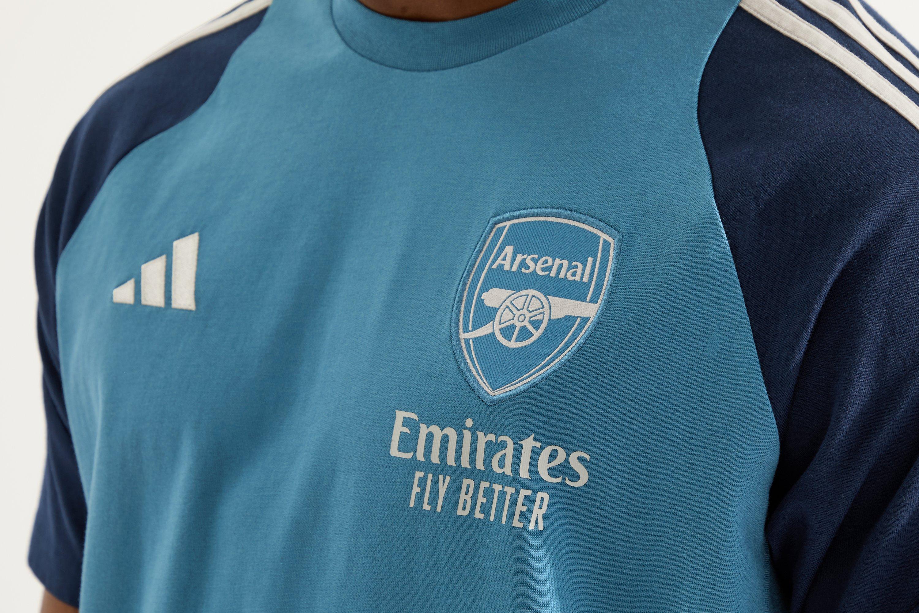 Arsenal adidas 25/26 Navy Training T-Shirt | Official Online Store