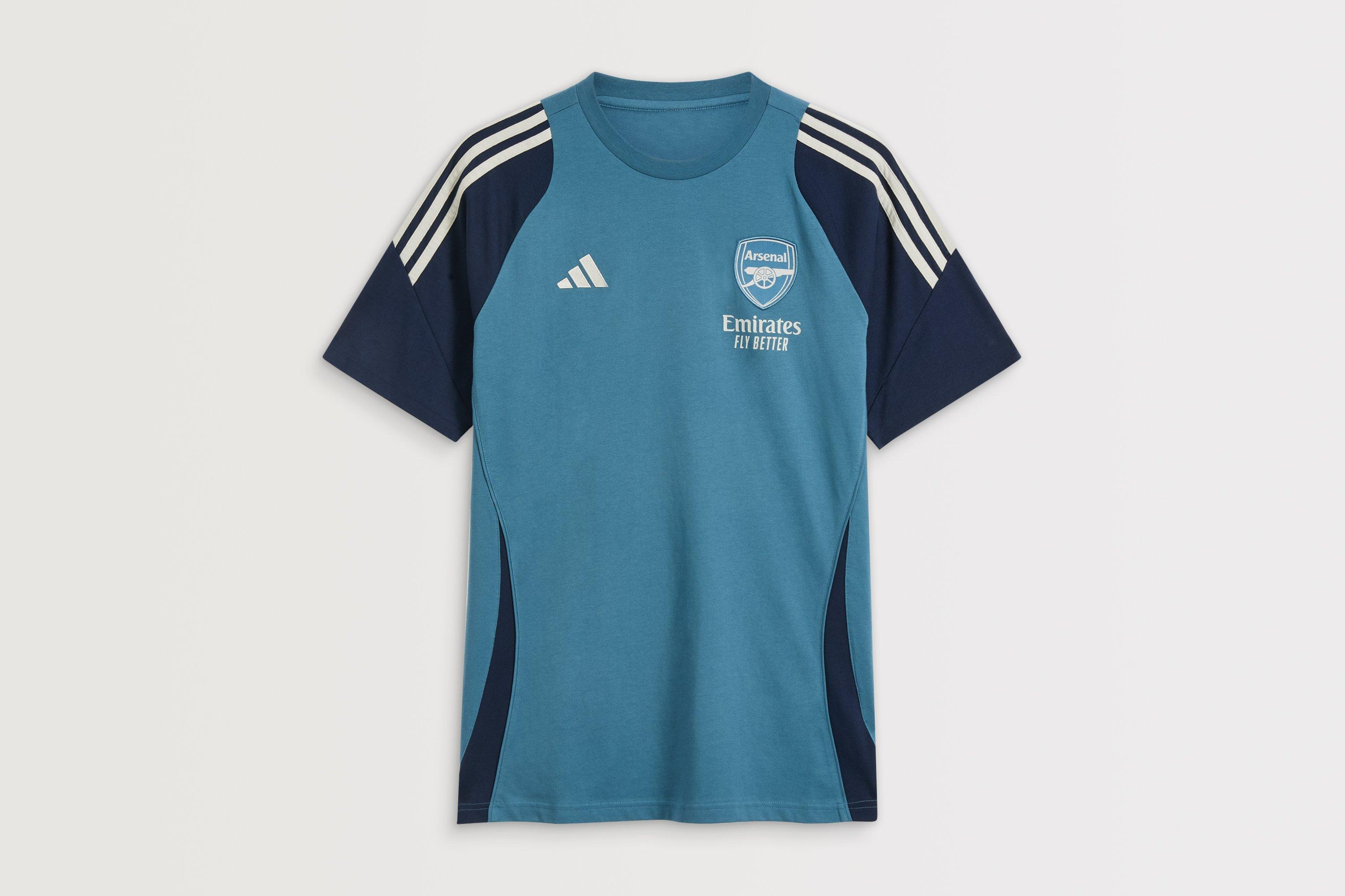 Arsenal adidas 25/26 Navy Training T-Shirt | Official Online