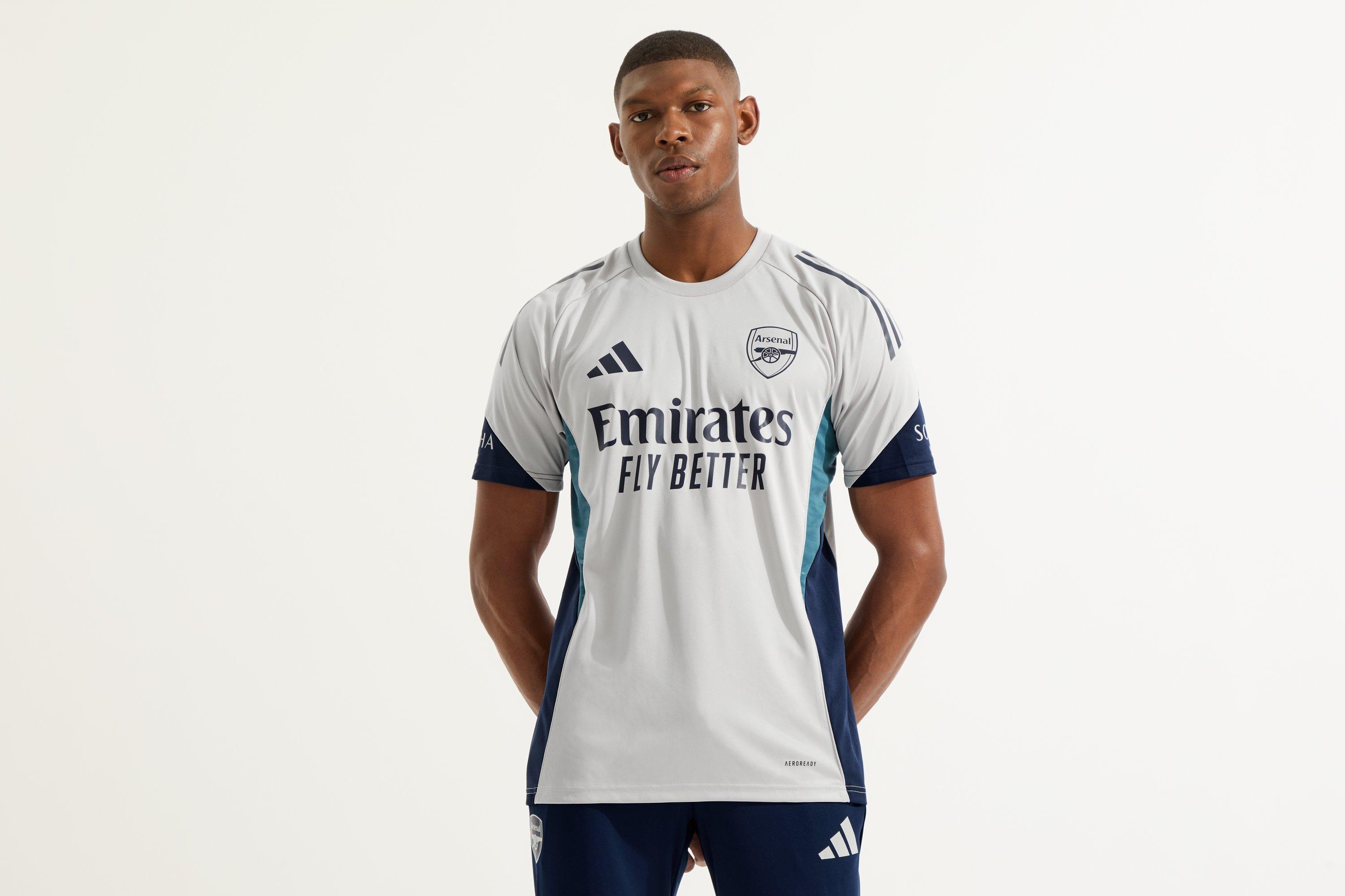 Arsenal adidas 25/26 Grey Training Shirt