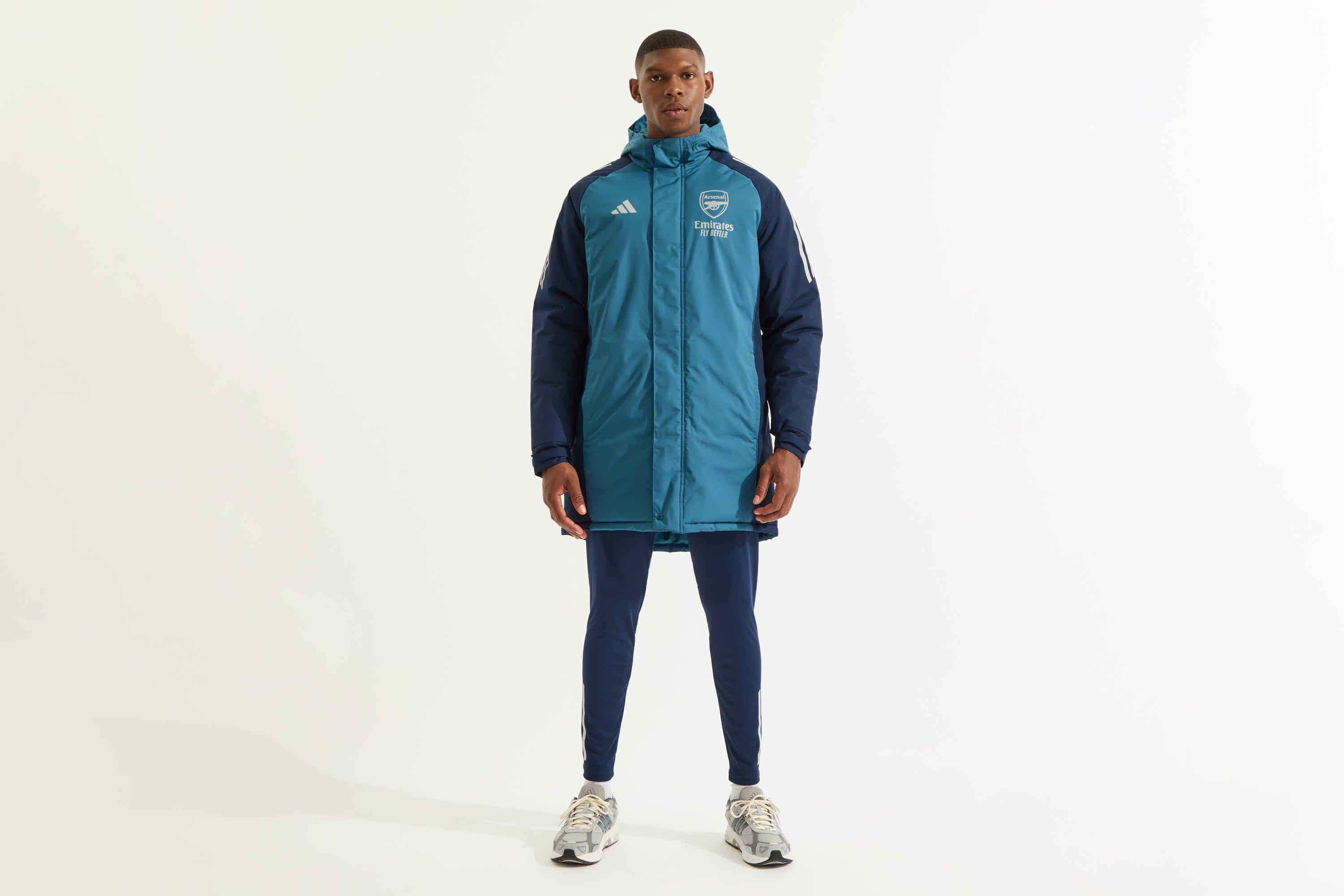 Arsenal adidas 25/26 Navy Stadium Parka | Official Online Store