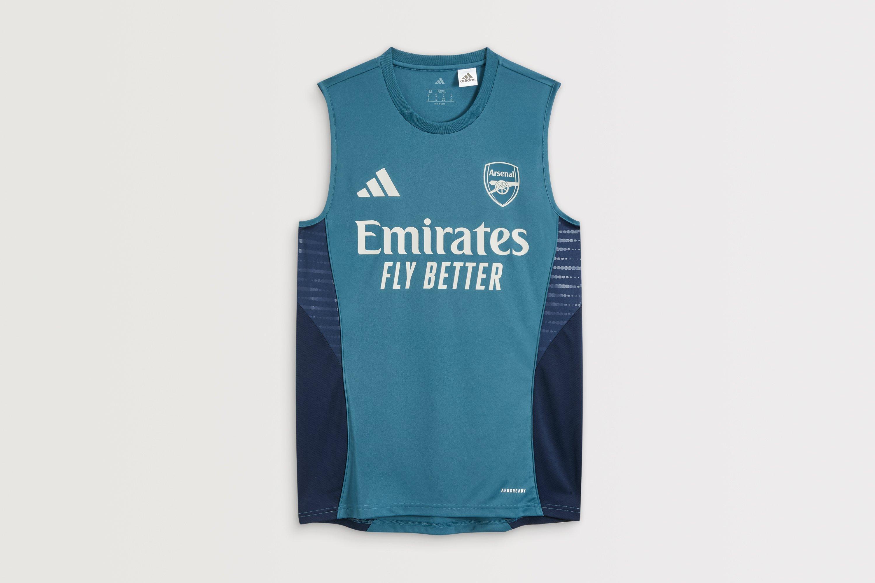 Arsenal adidas 25/26 Sleeveless Training Shirt | Official