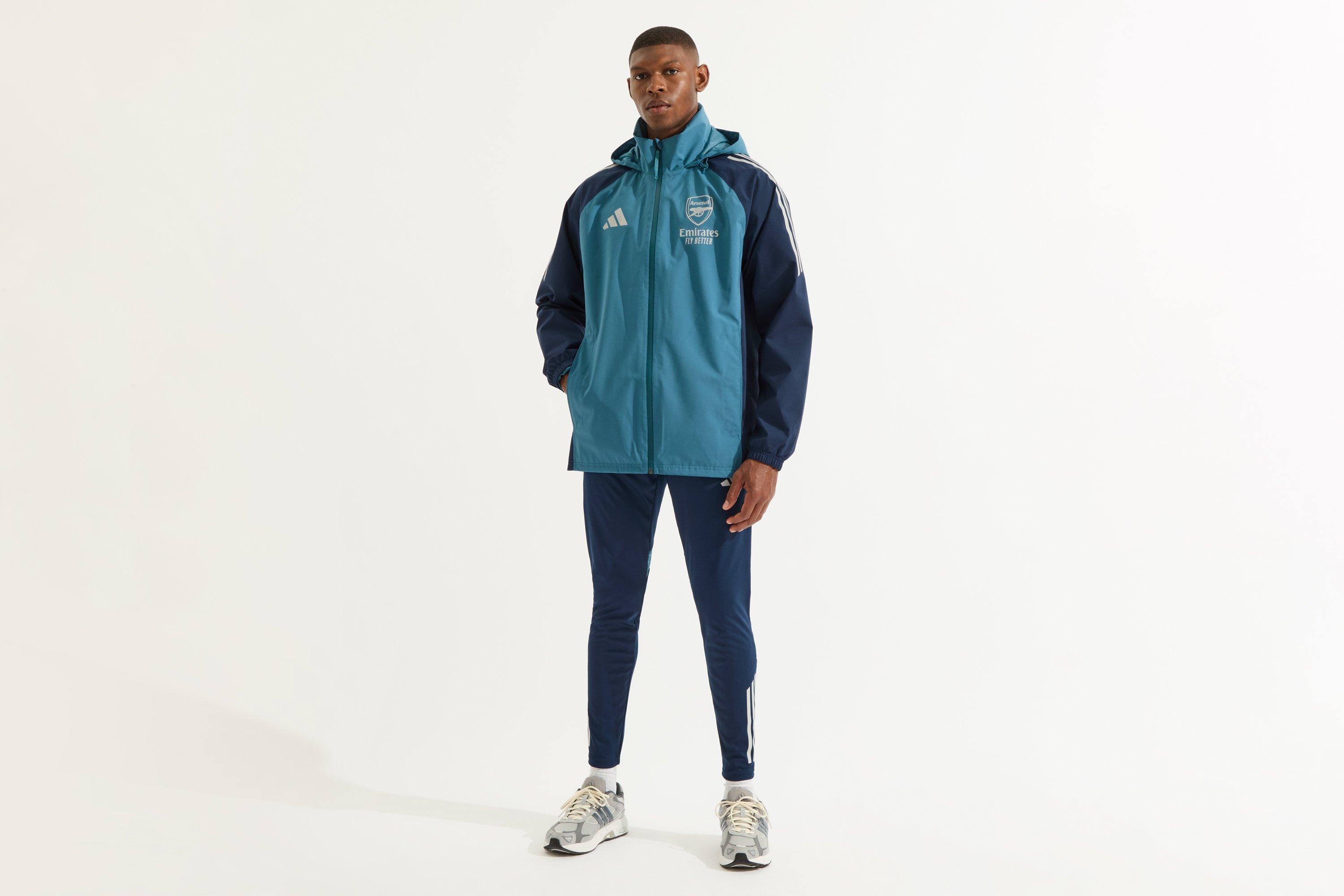 Arsenal adidas 25/26 Navy Rain Jacket | Official Online Store